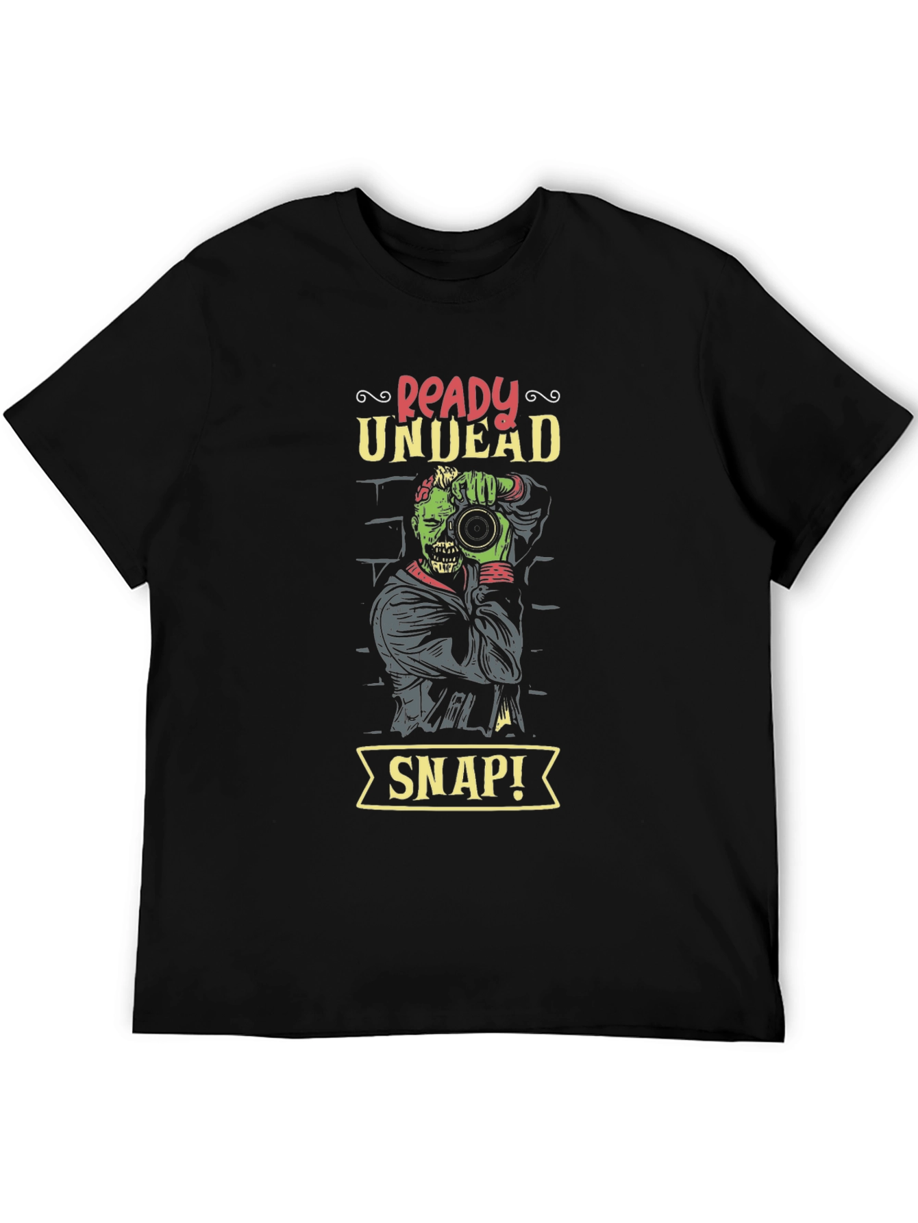 Ready Undead Snap! Graphic T-Shirt
