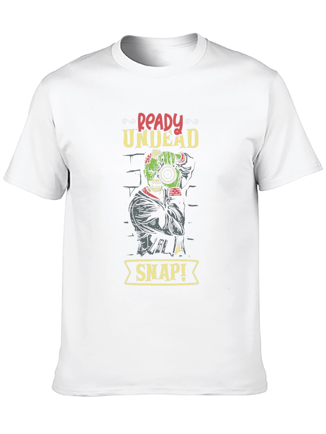 Ready Undead Snap! Graphic T-Shirt