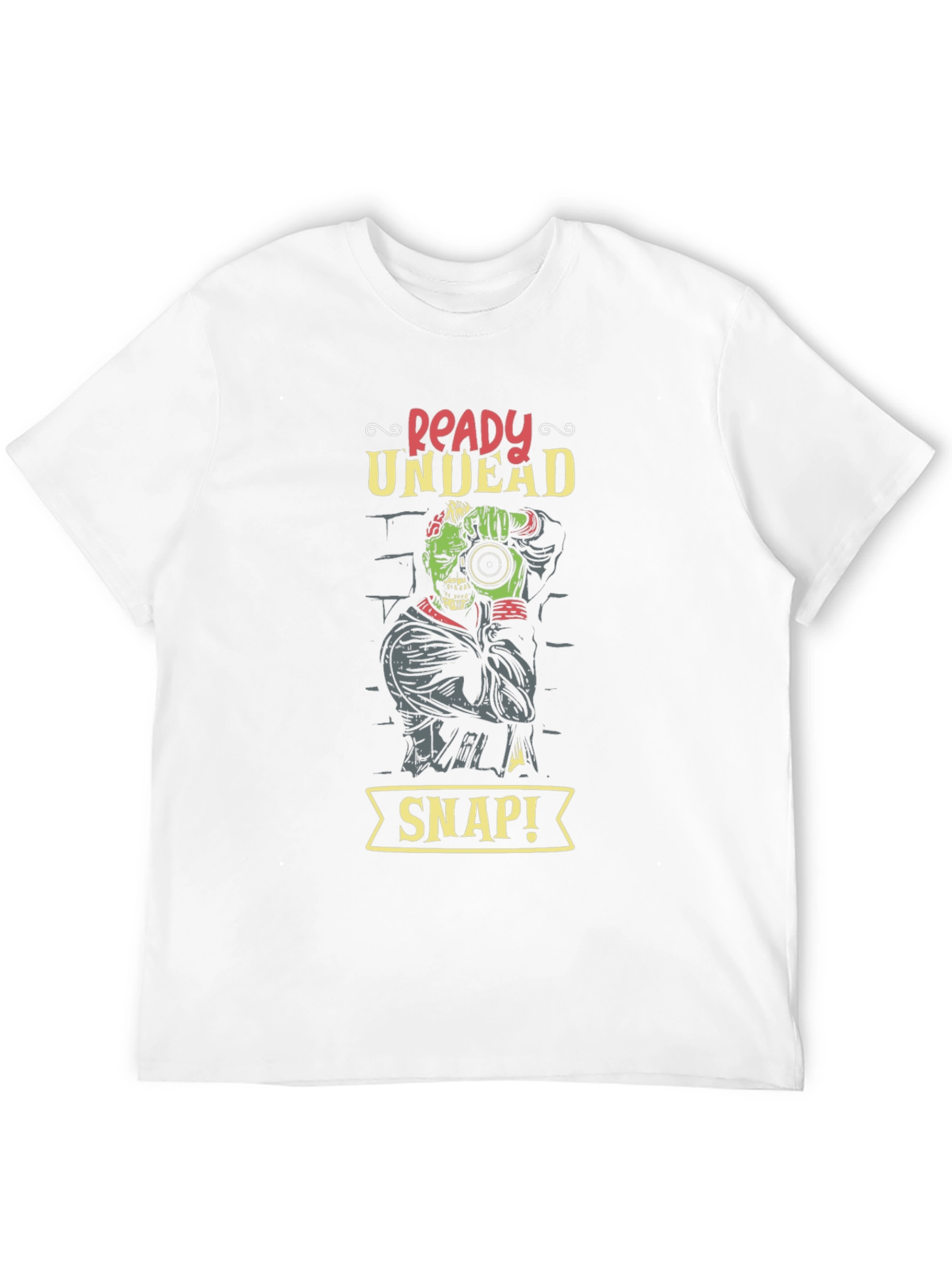 Ready Undead Snap! Graphic T-Shirt