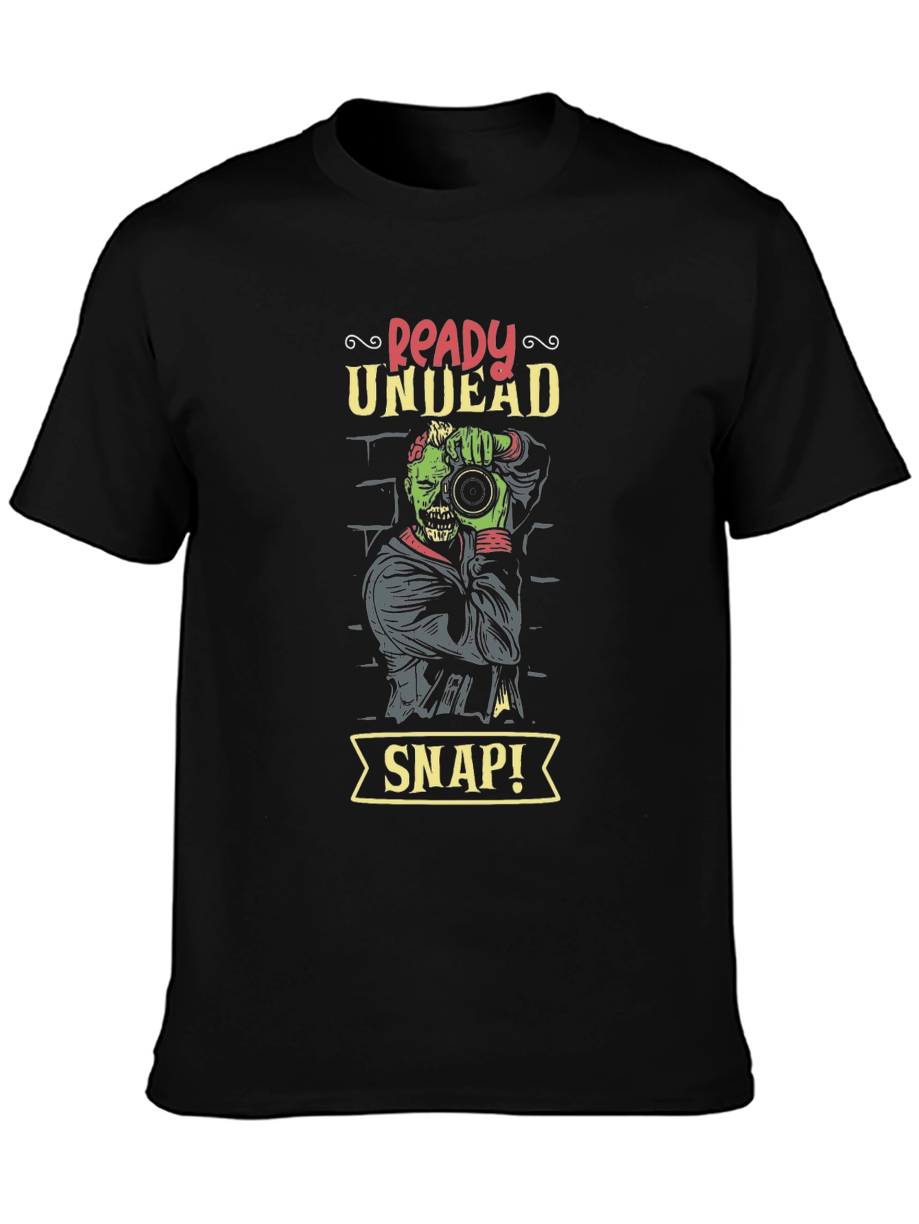 Ready Undead Snap! Graphic T-Shirt
