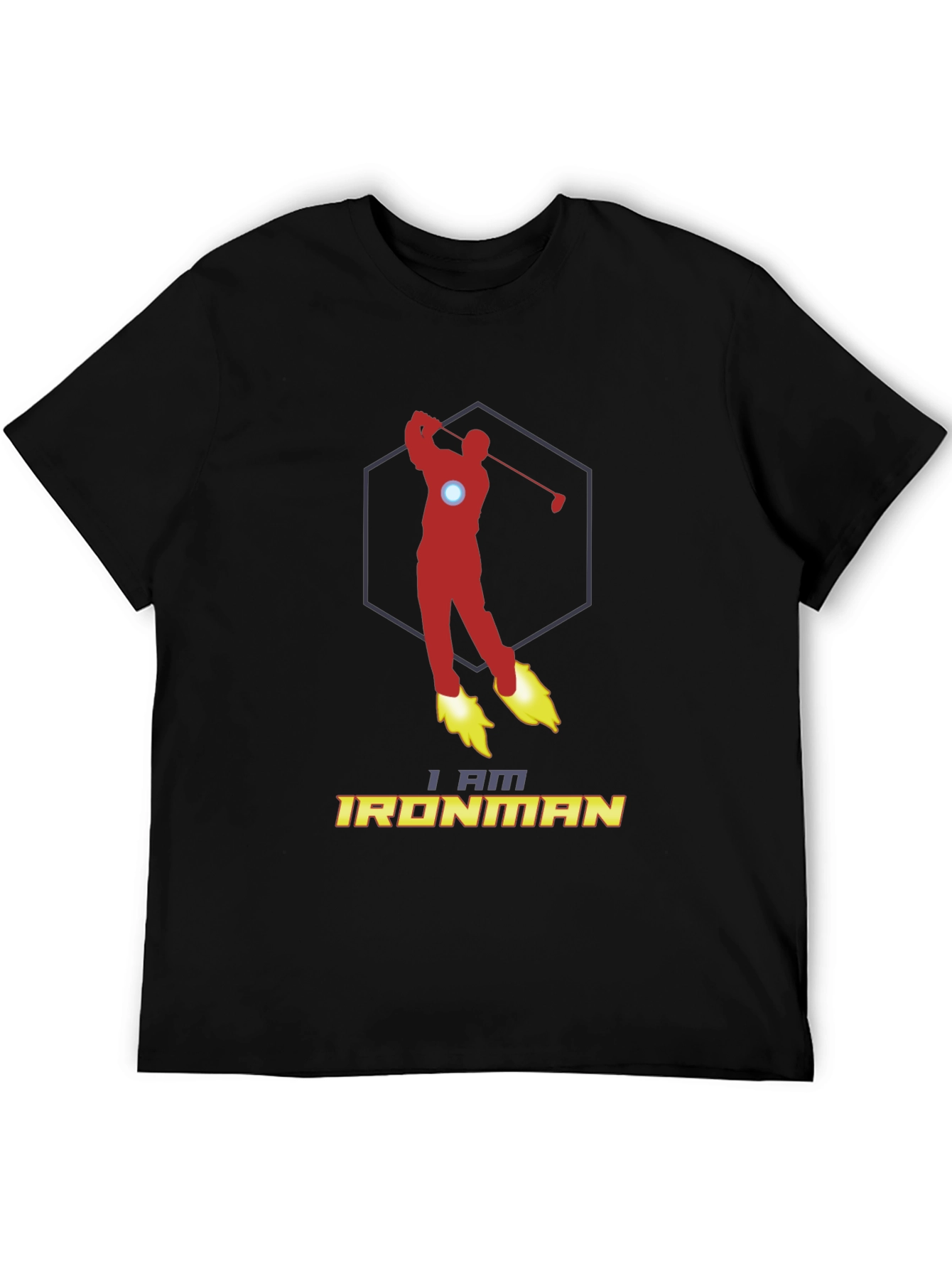 I Am Ironman Golf T-Shirt