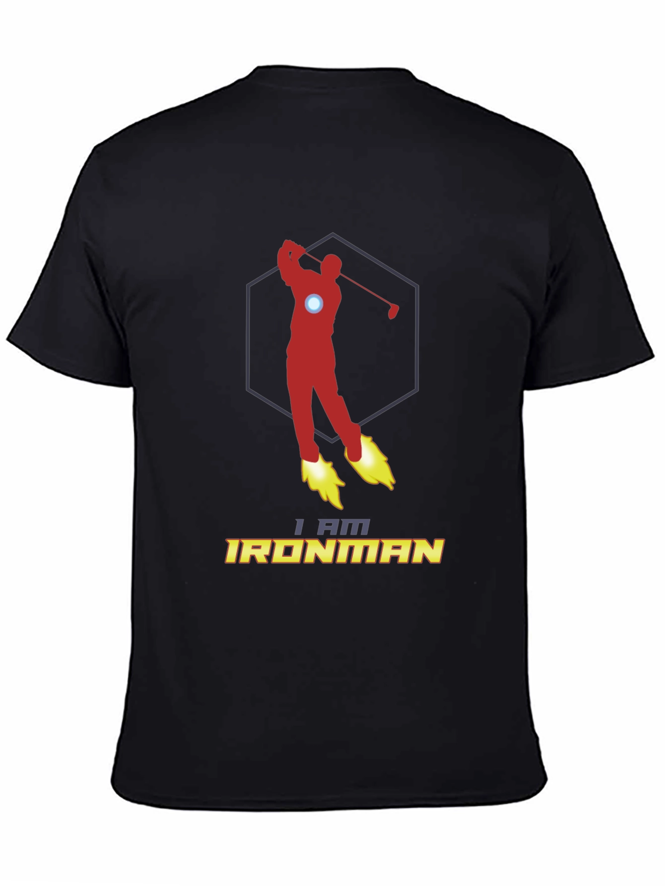 I Am Ironman Golf T-Shirt