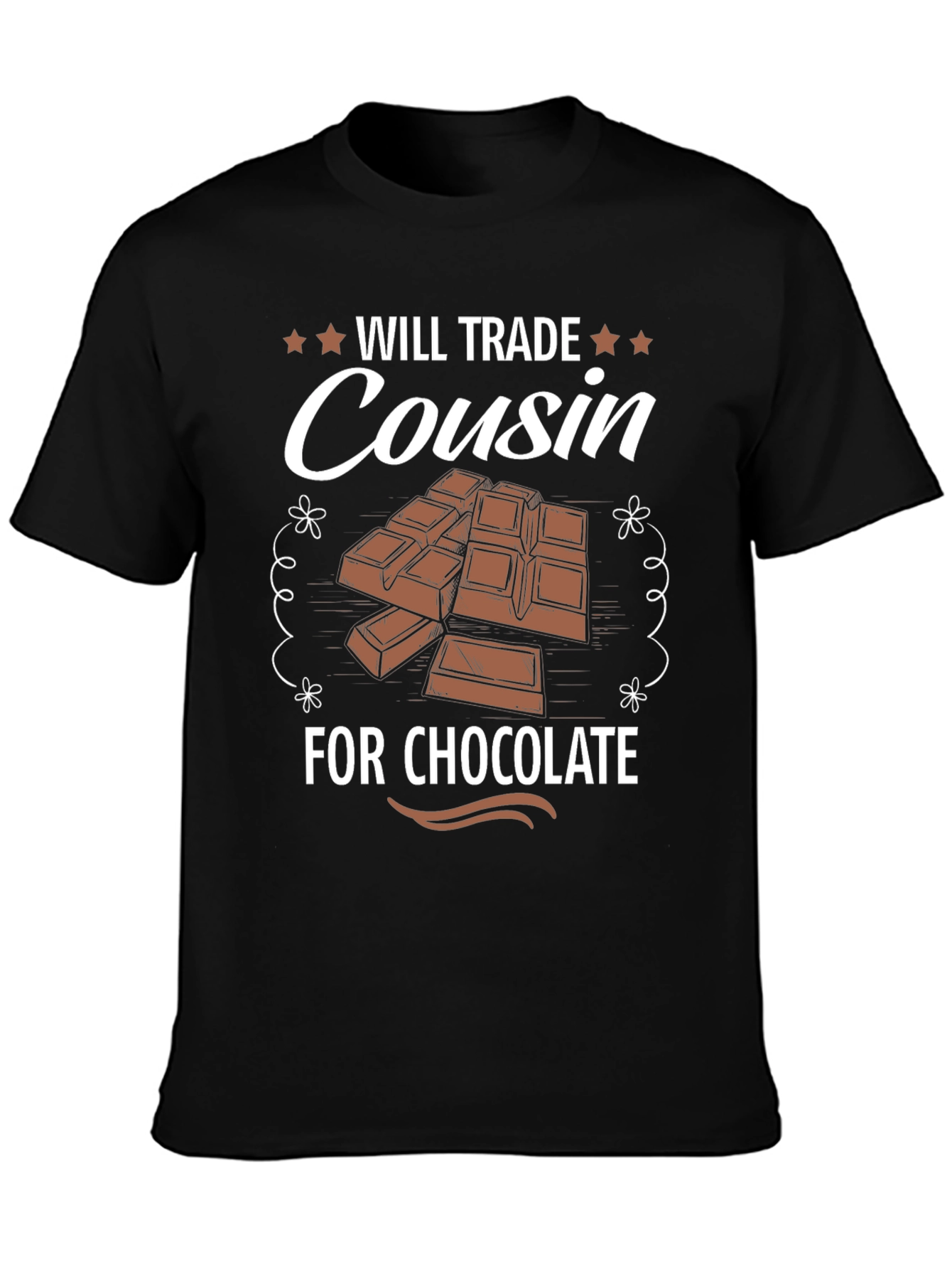 Will Trade Cousin for Chocolate Graphic Tee