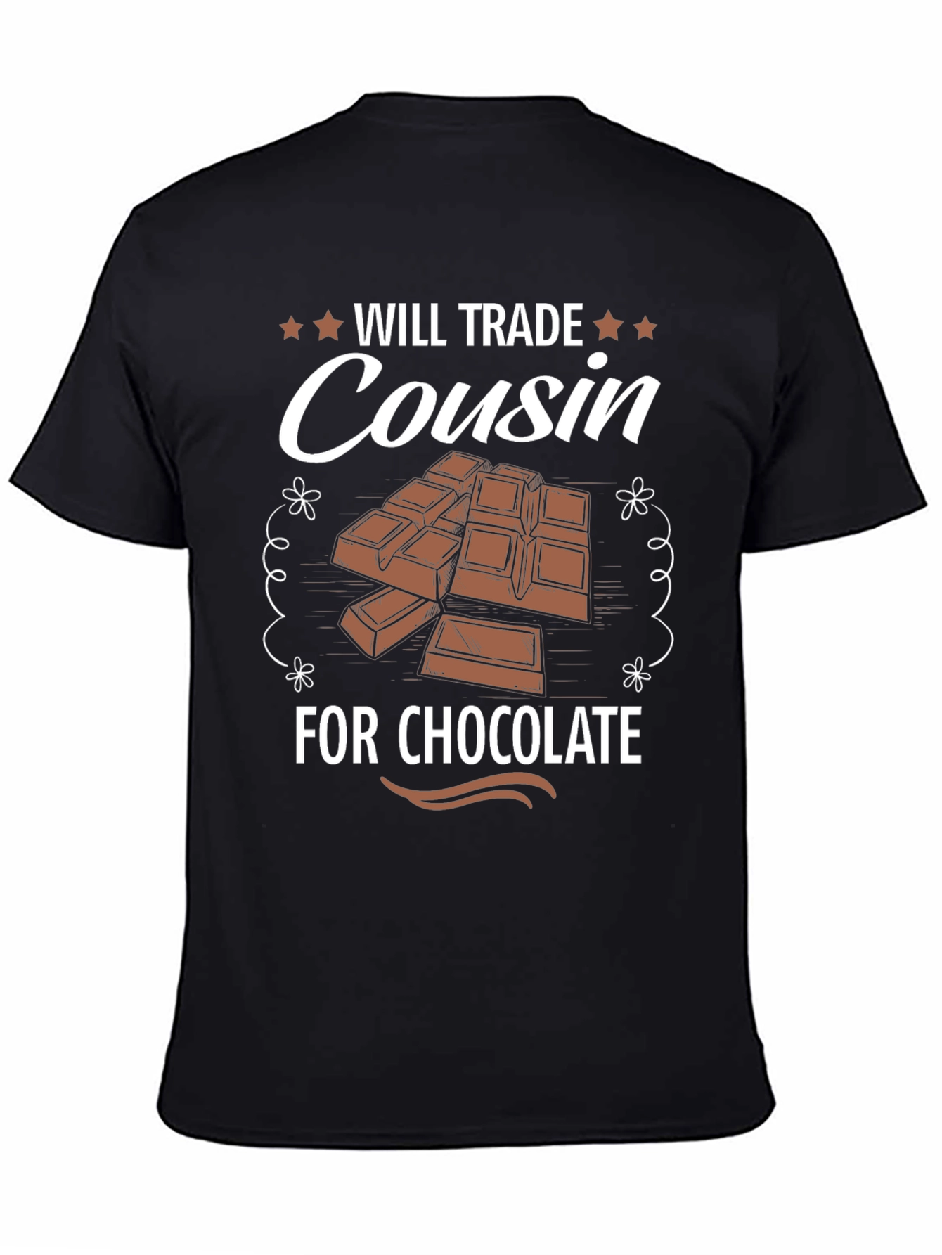 Will Trade Cousin for Chocolate Graphic Tee