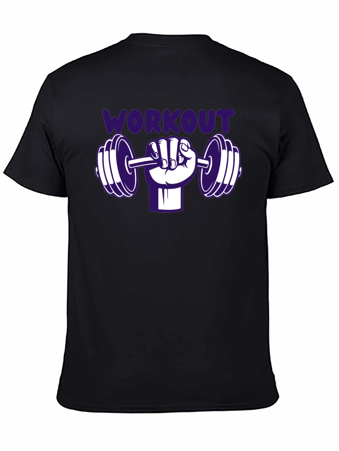 Workout Graphic Tee - Gym Fitness Shirt