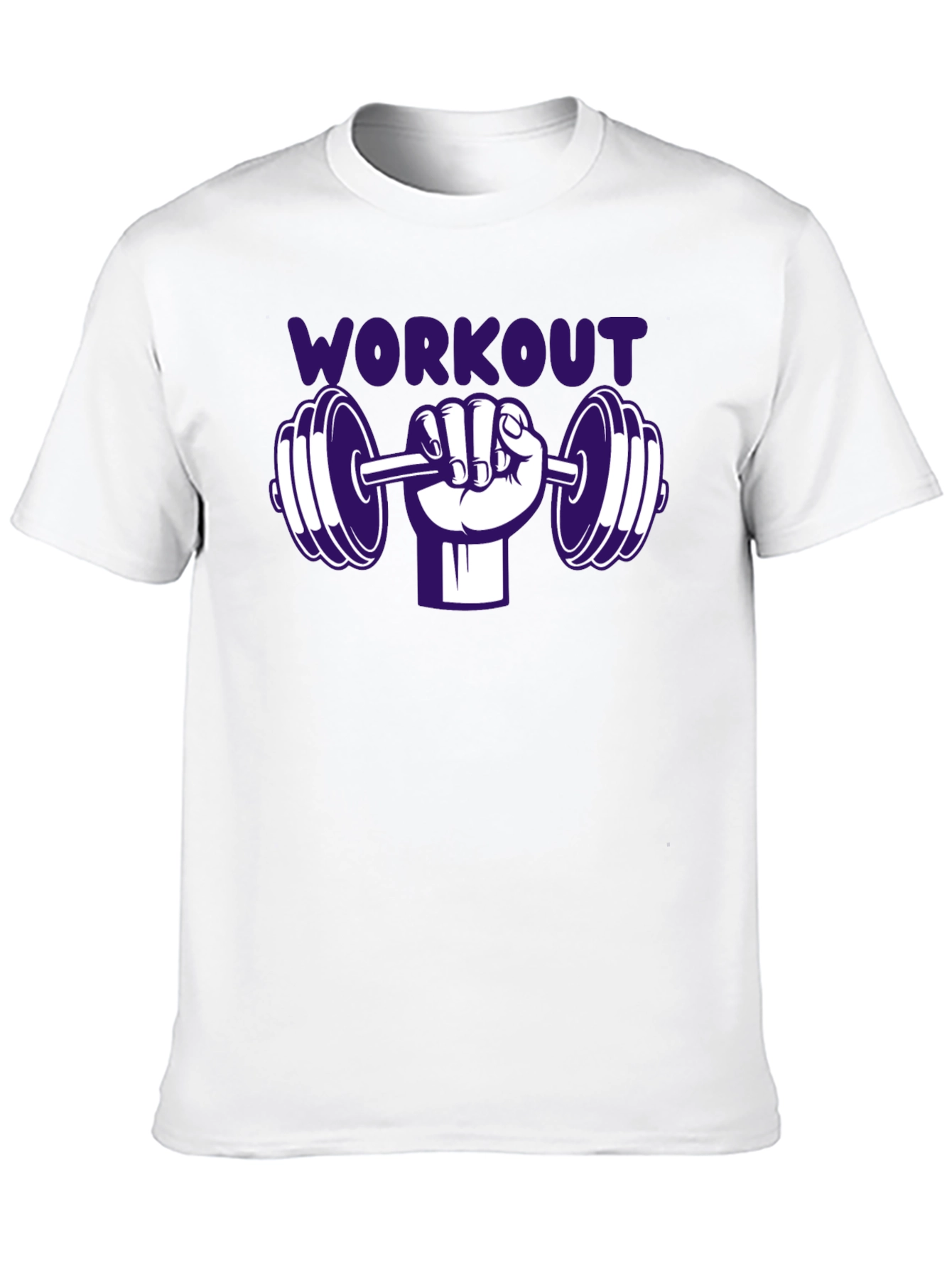 Workout Graphic Tee - Gym Fitness Shirt