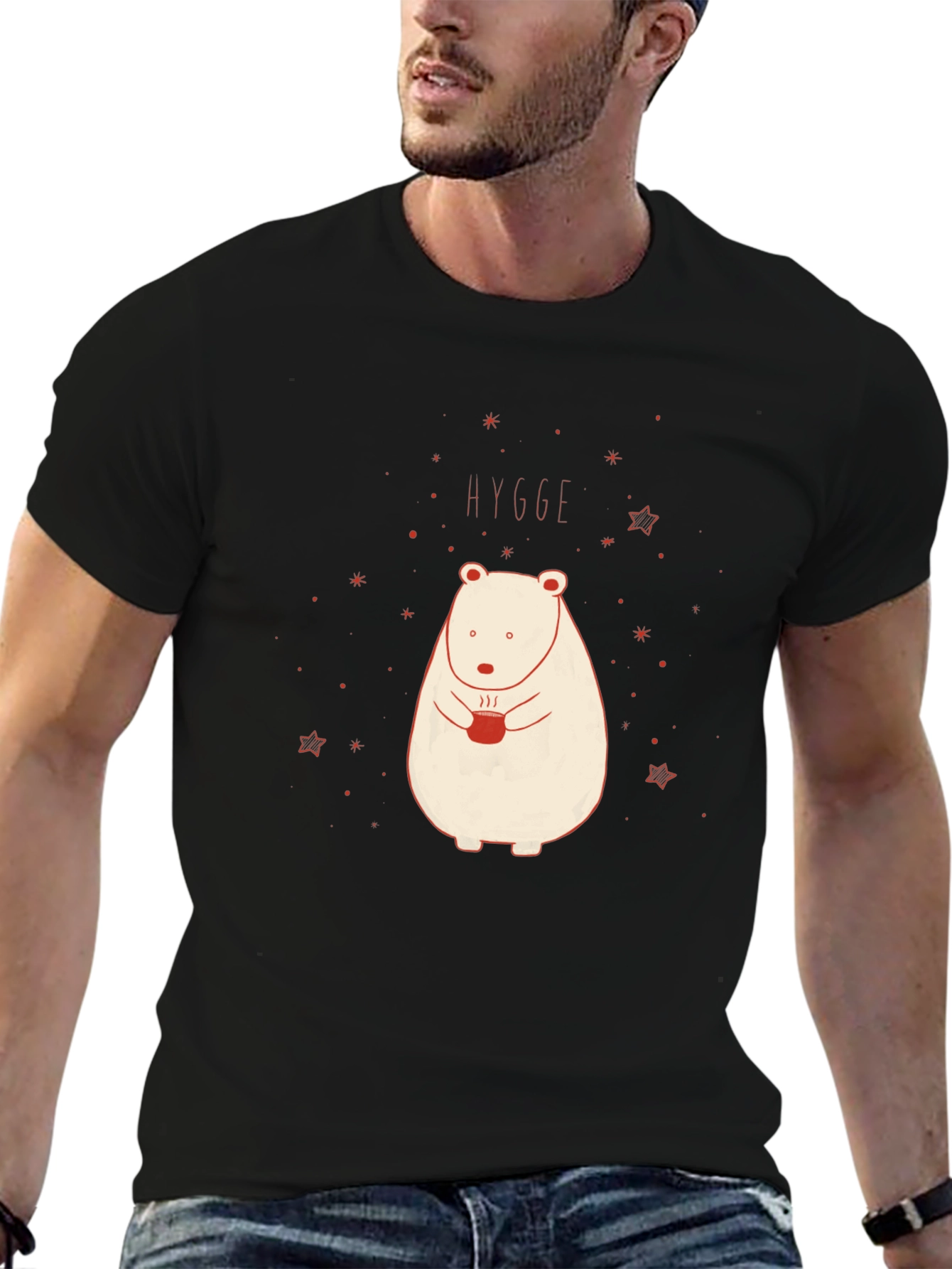 Hygge Bear T-Shirt - Cozy Comfort