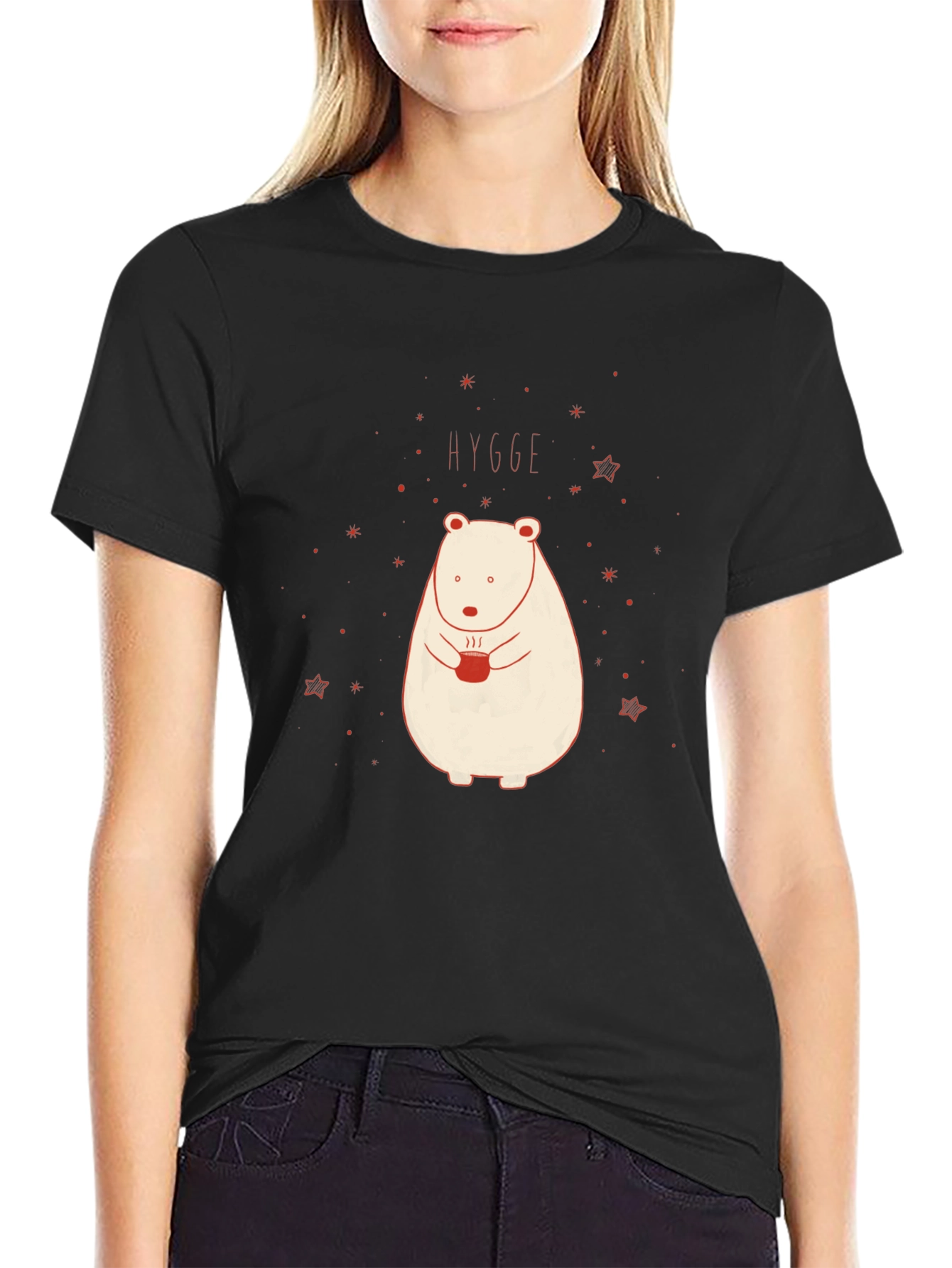 Hygge Bear T-Shirt - Cozy Comfort