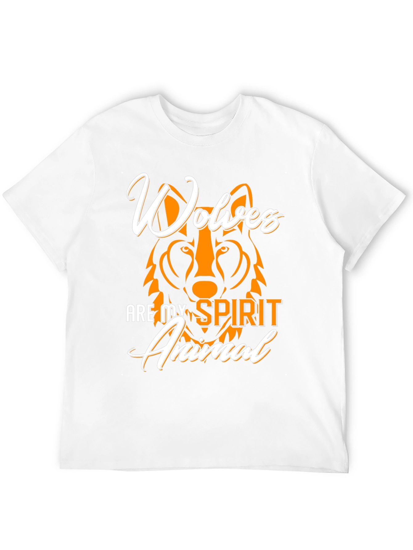 Wolves Are My Spirit Animal Graphic T-Shirt