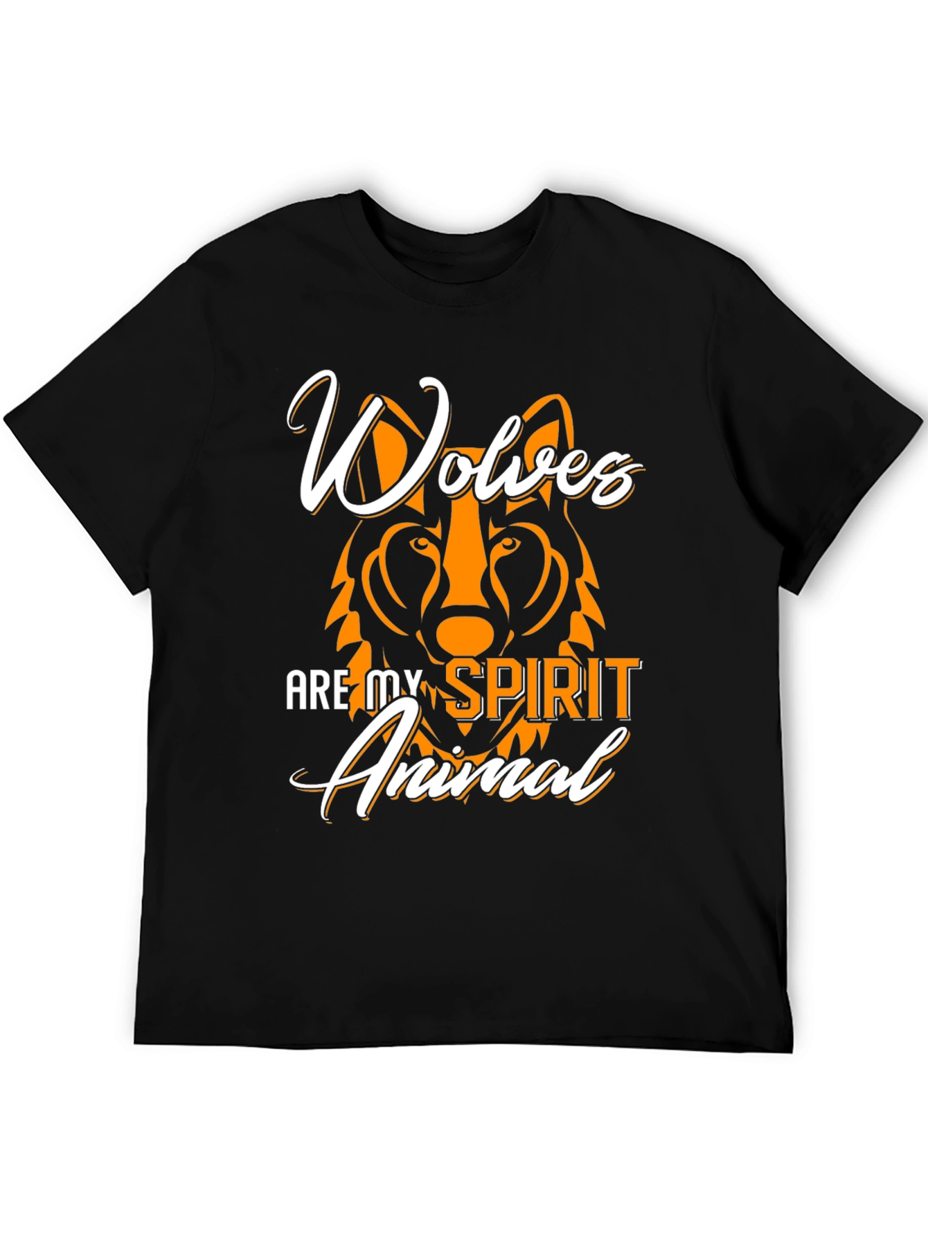 Wolves Are My Spirit Animal Graphic T-Shirt