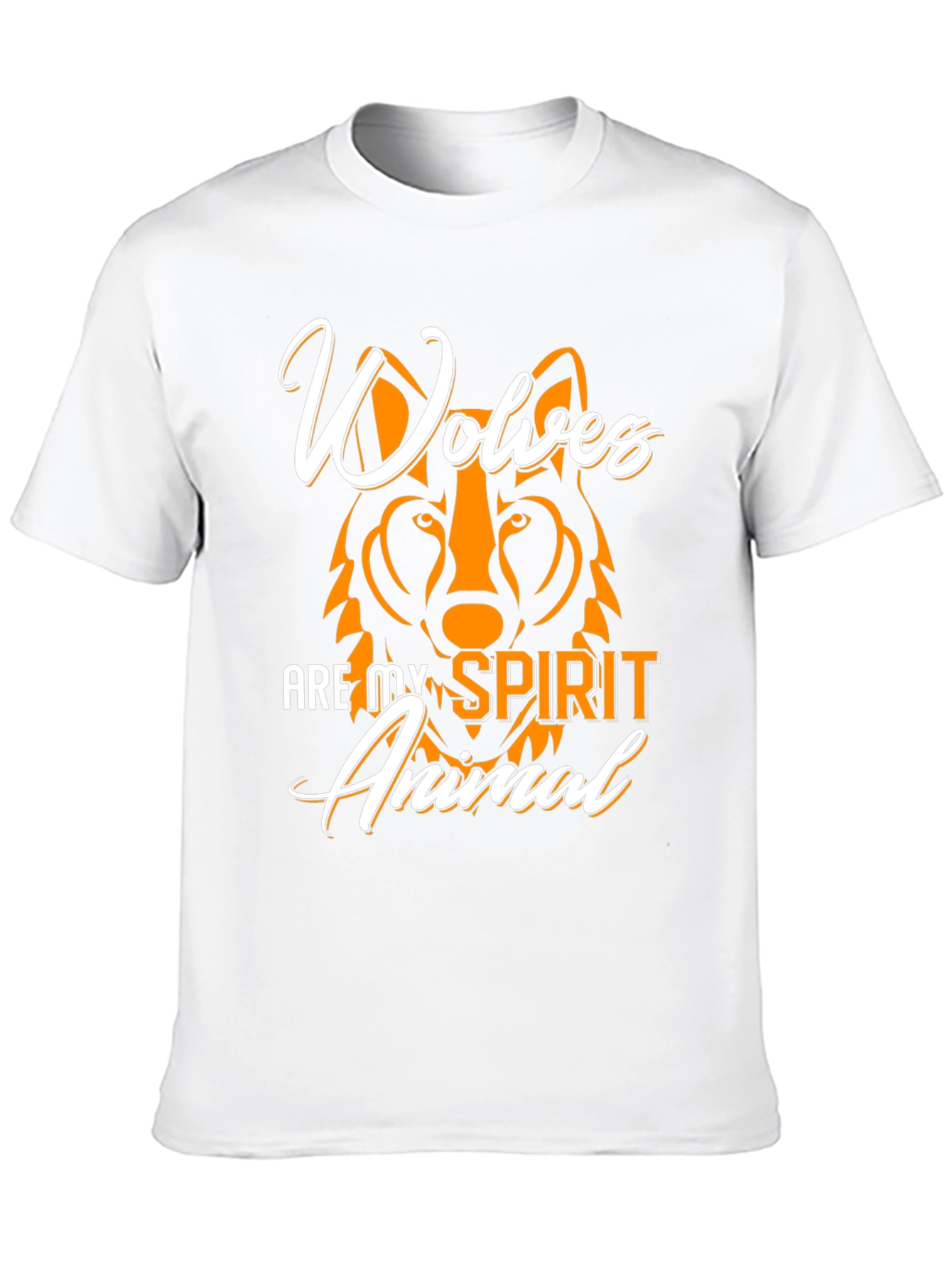 Wolves Are My Spirit Animal Graphic T-Shirt