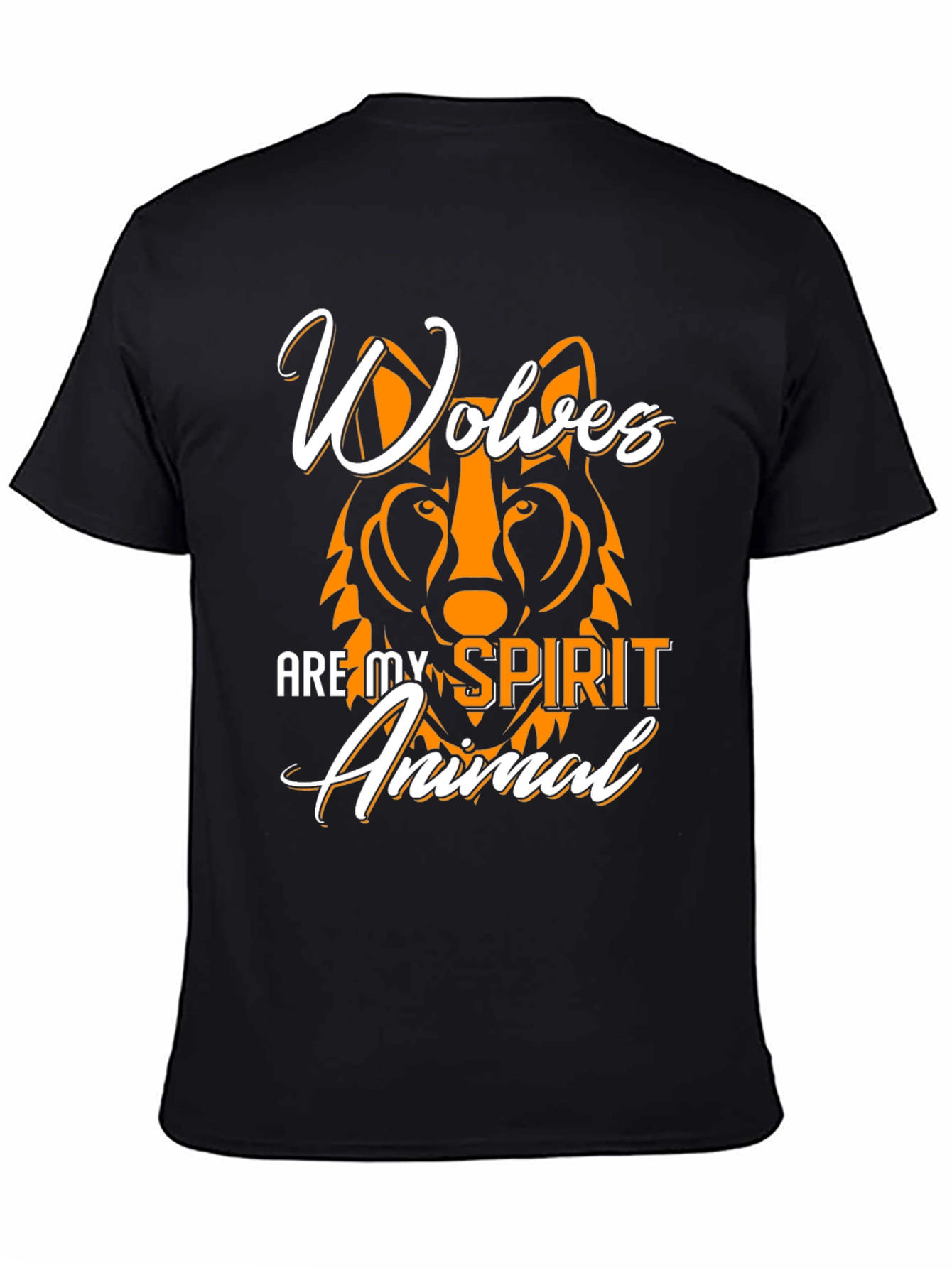 Wolves Are My Spirit Animal Graphic T-Shirt