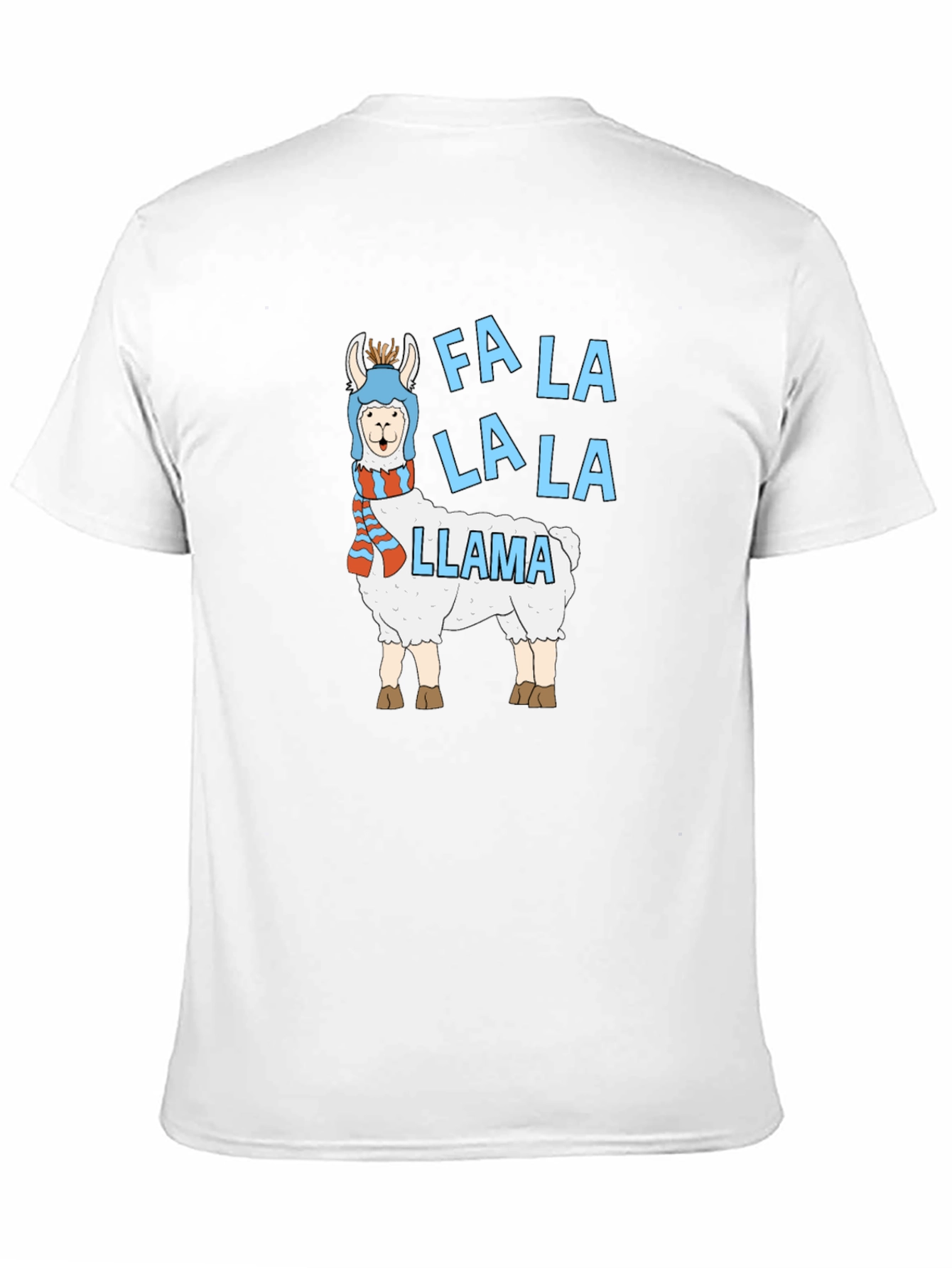 Fa La La Llama Graphic T-Shirt - Holiday Apparel