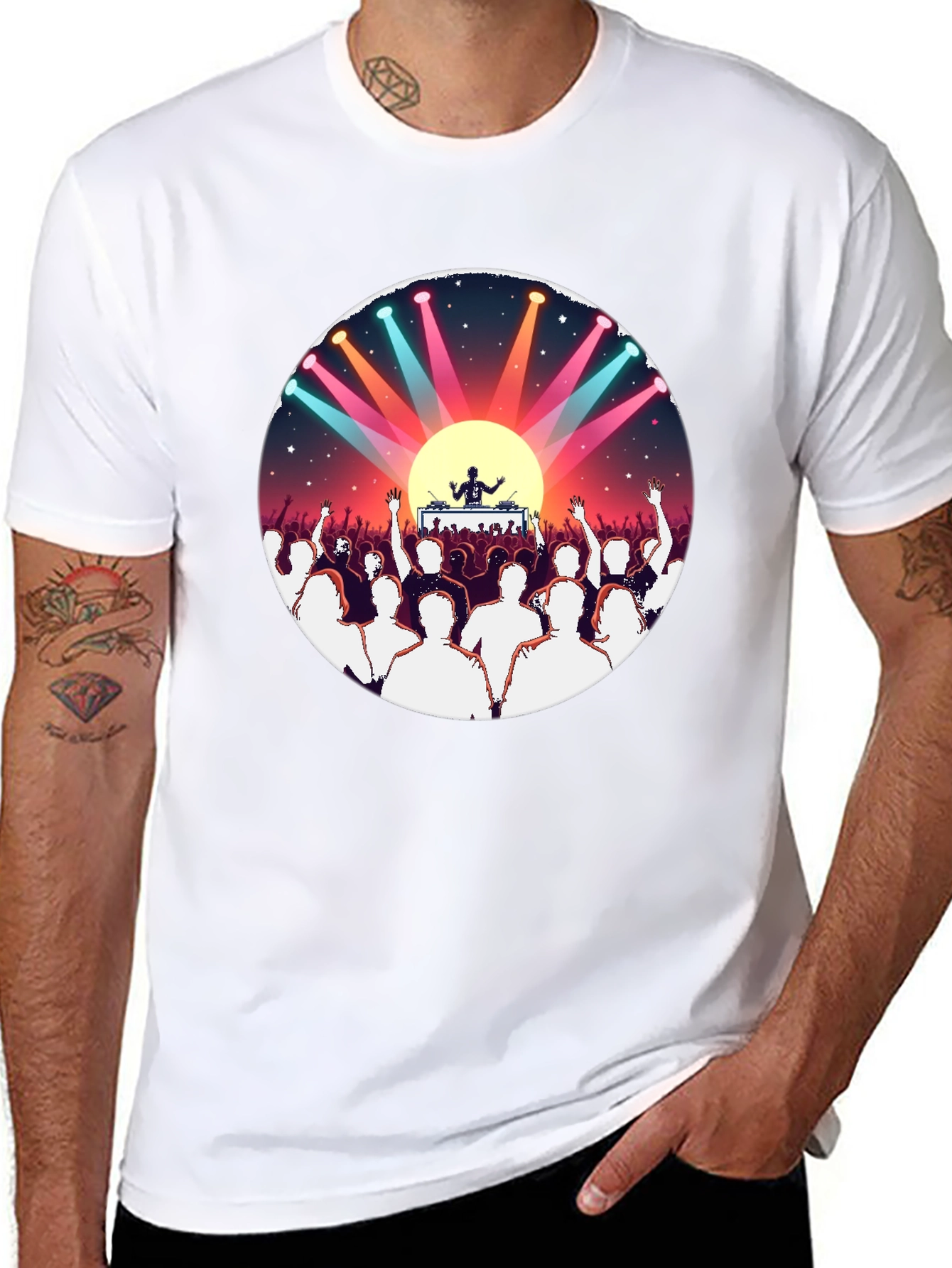 DJ Party Graphic T-Shirt