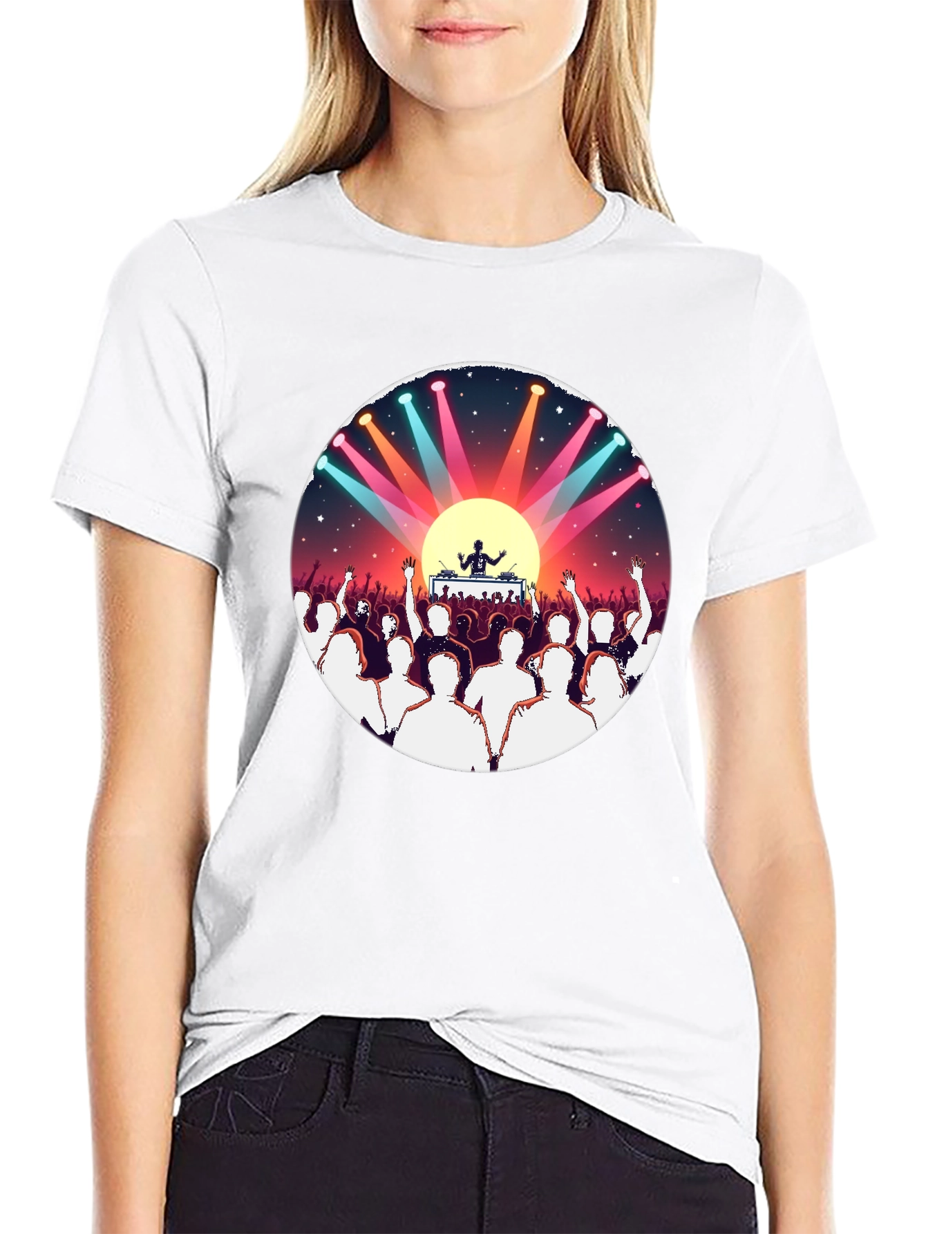 DJ Party Graphic T-Shirt