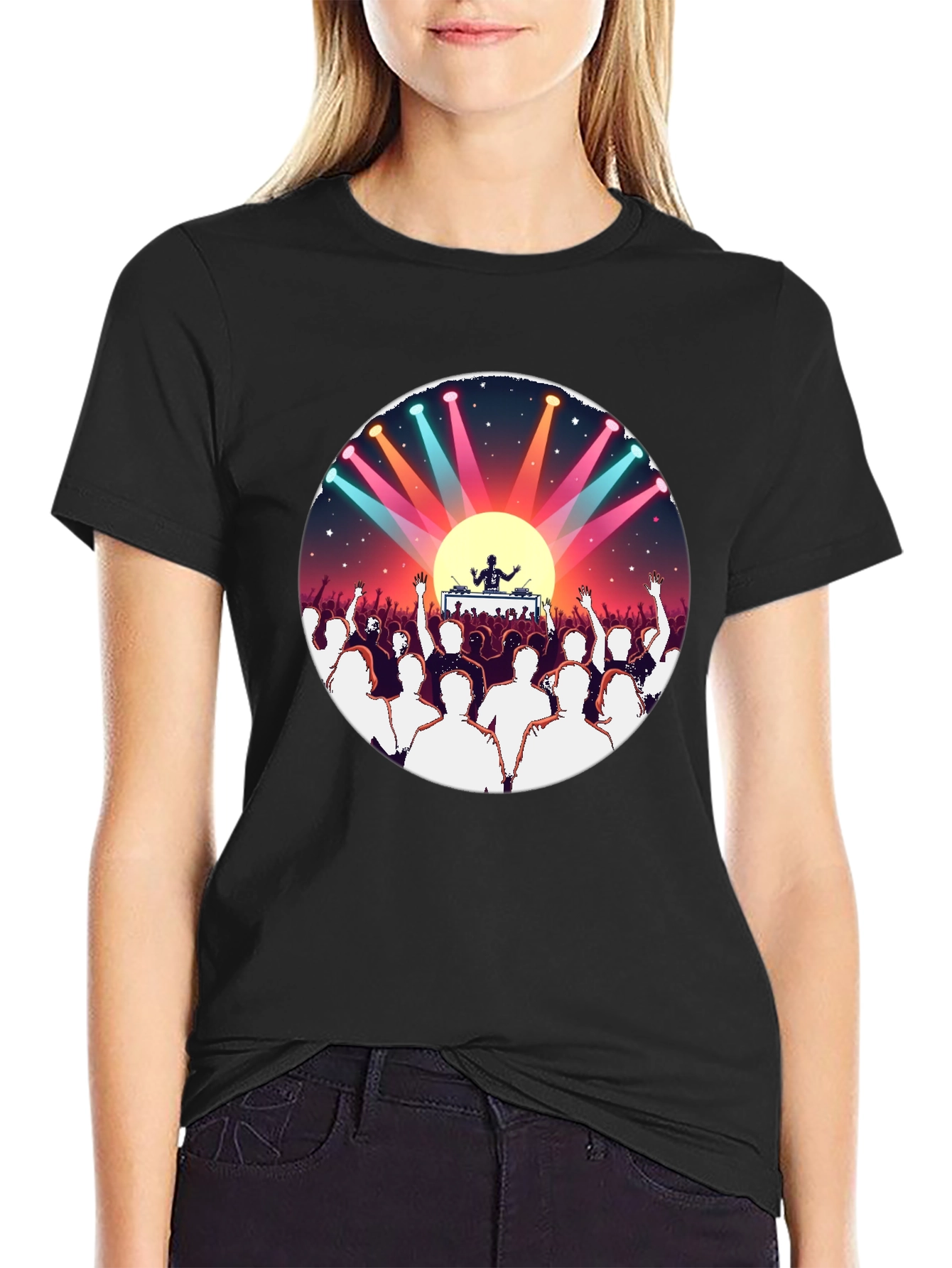 DJ Party Graphic T-Shirt