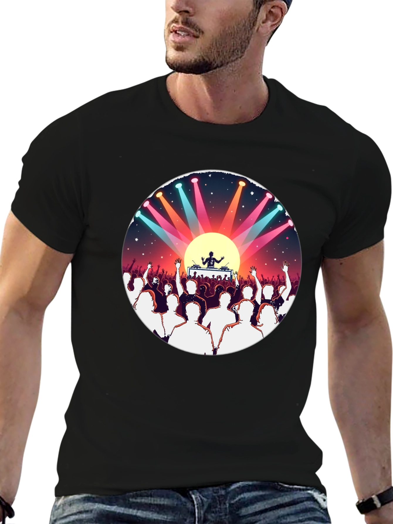 DJ Party Graphic T-Shirt