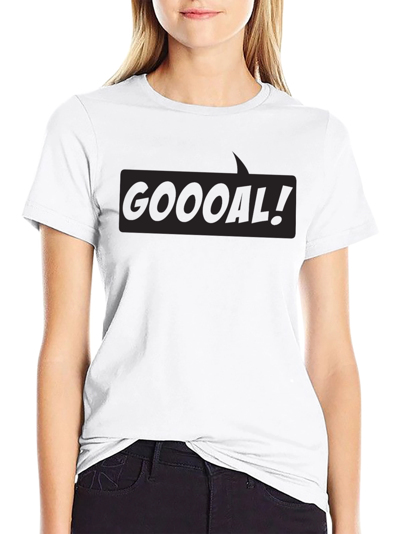 GOOOAL! Graphic Tee -  Soccer Fan T-Shirt