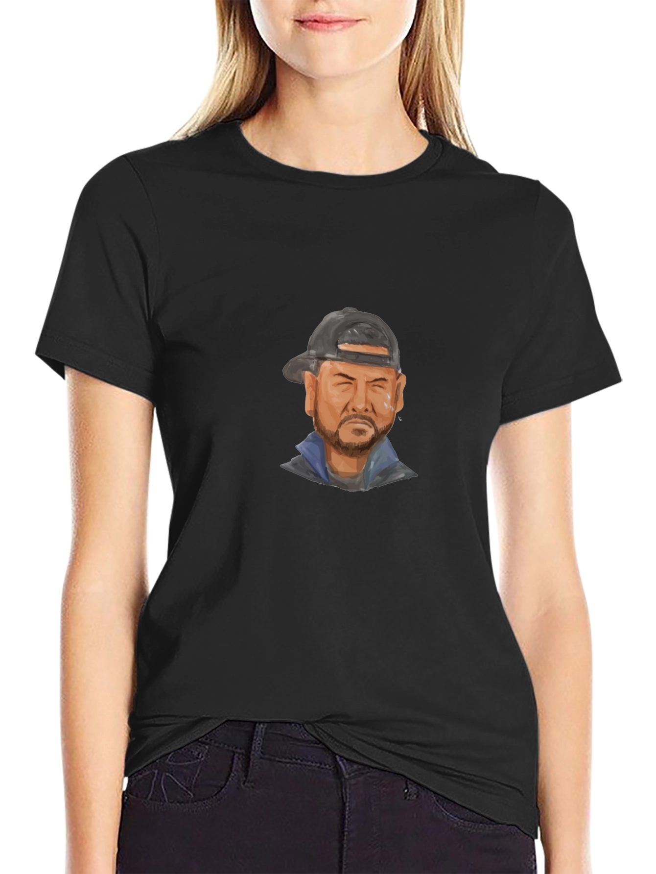 Cool Man Graphic Print T-Shirt