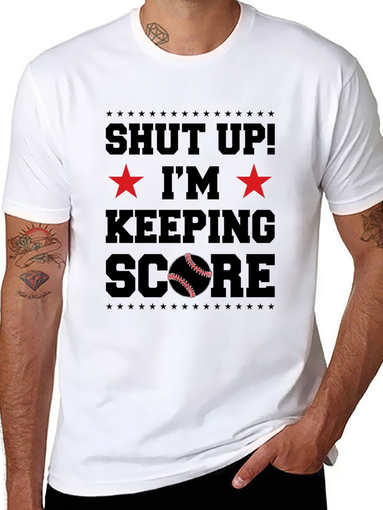 Shut Up! Im Keeping Score T-Shirt