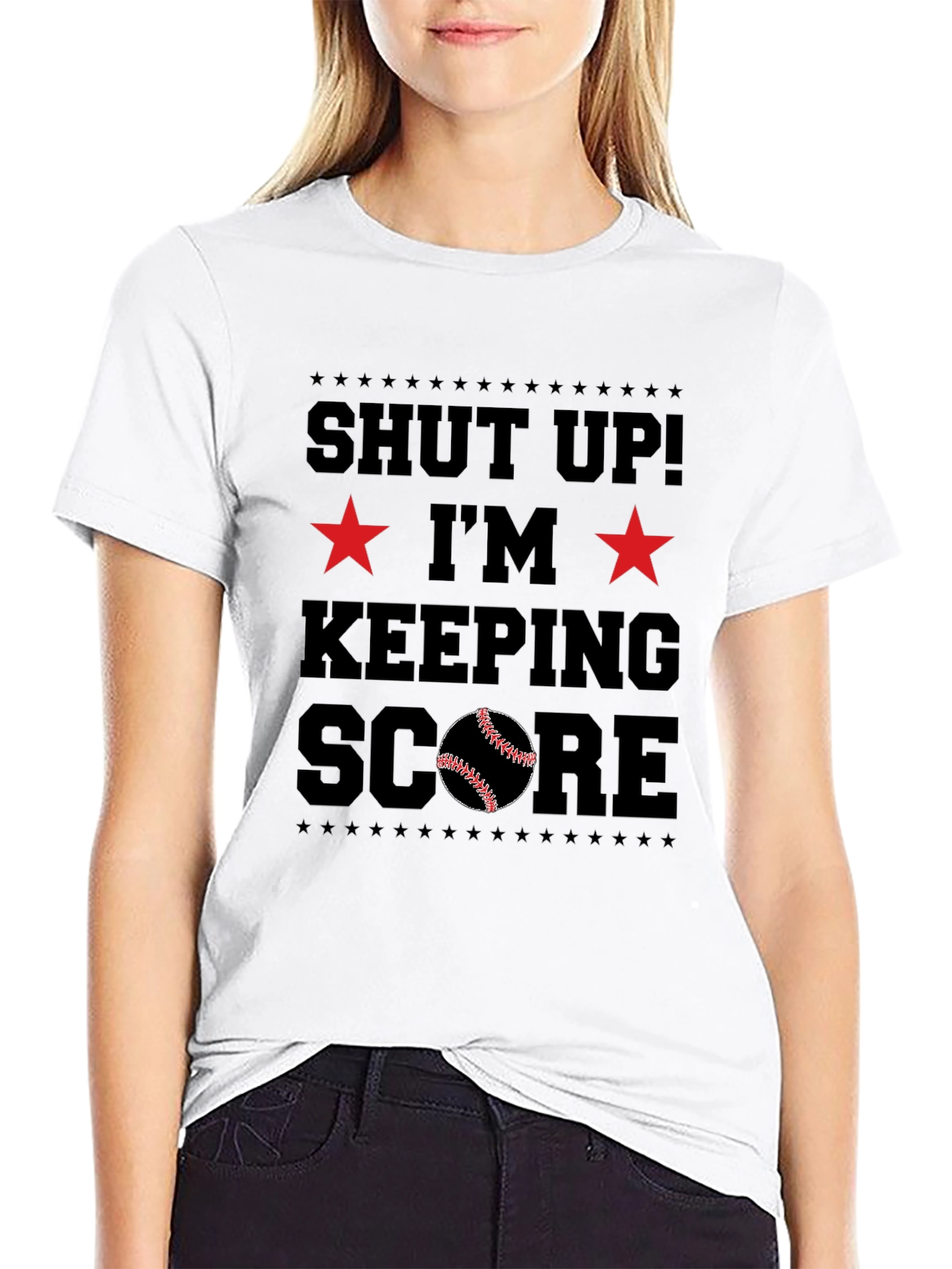 Shut Up! Im Keeping Score T-Shirt