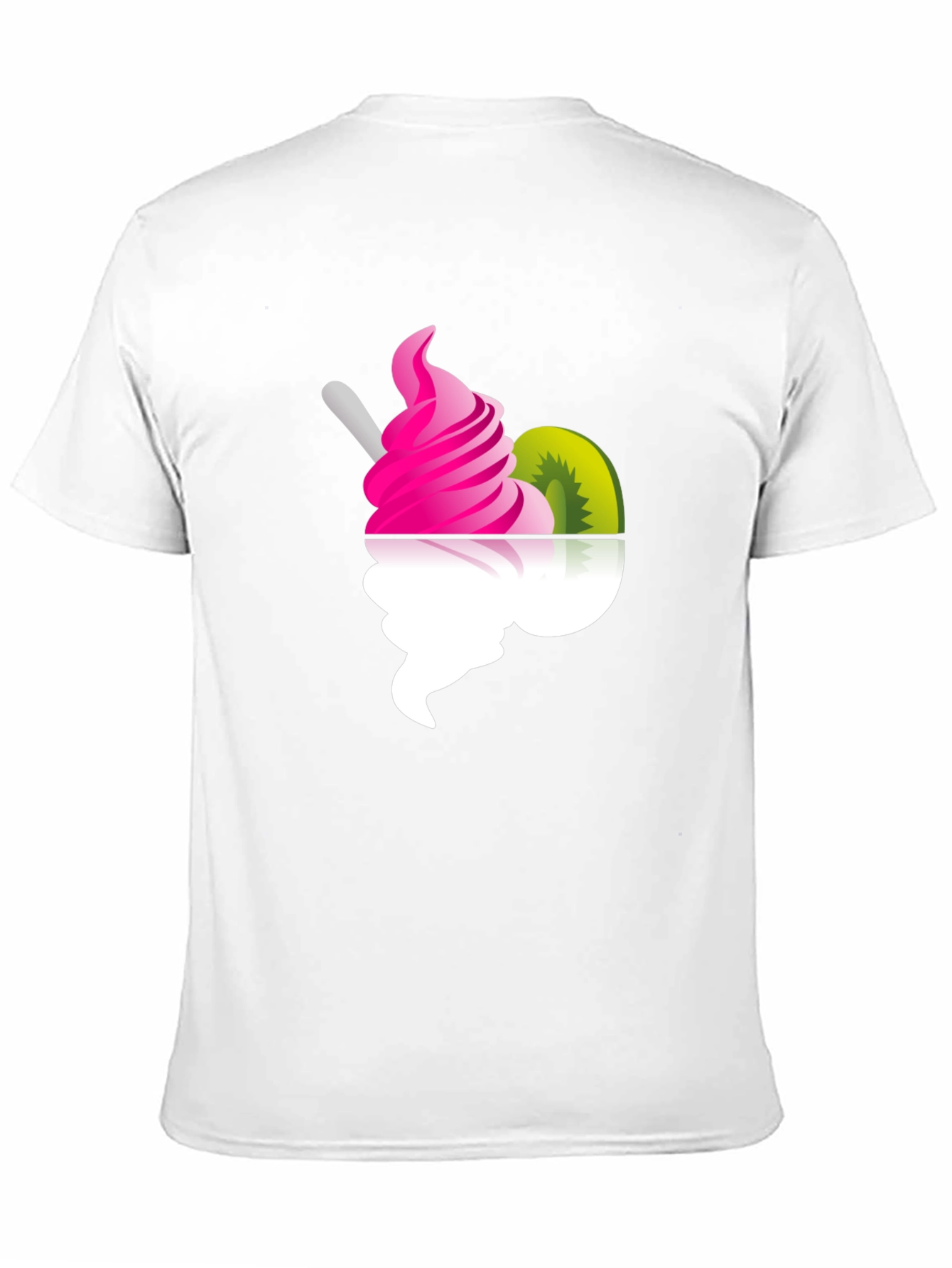 Fun Frozen Yogurt Graphic Tee - Black