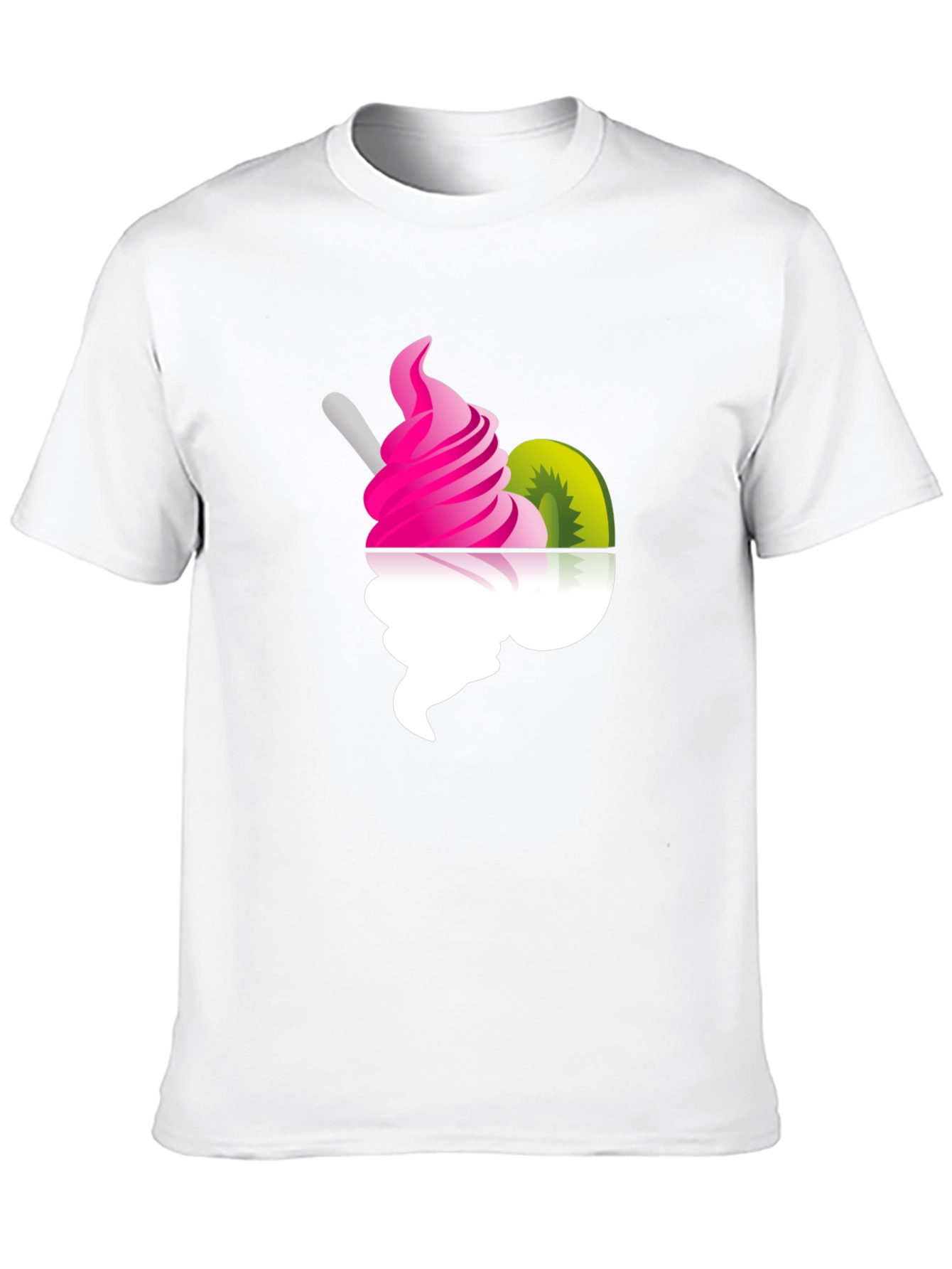 Fun Frozen Yogurt Graphic Tee - Black