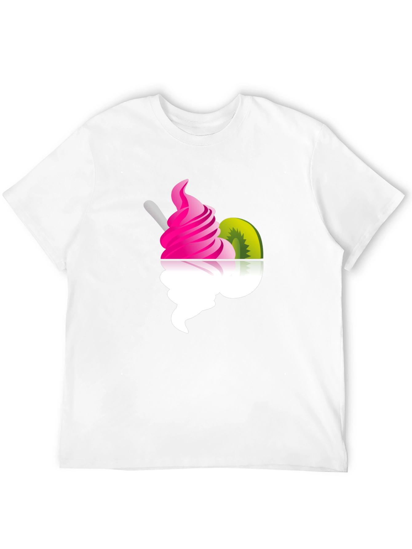 Fun Frozen Yogurt Graphic Tee - Black