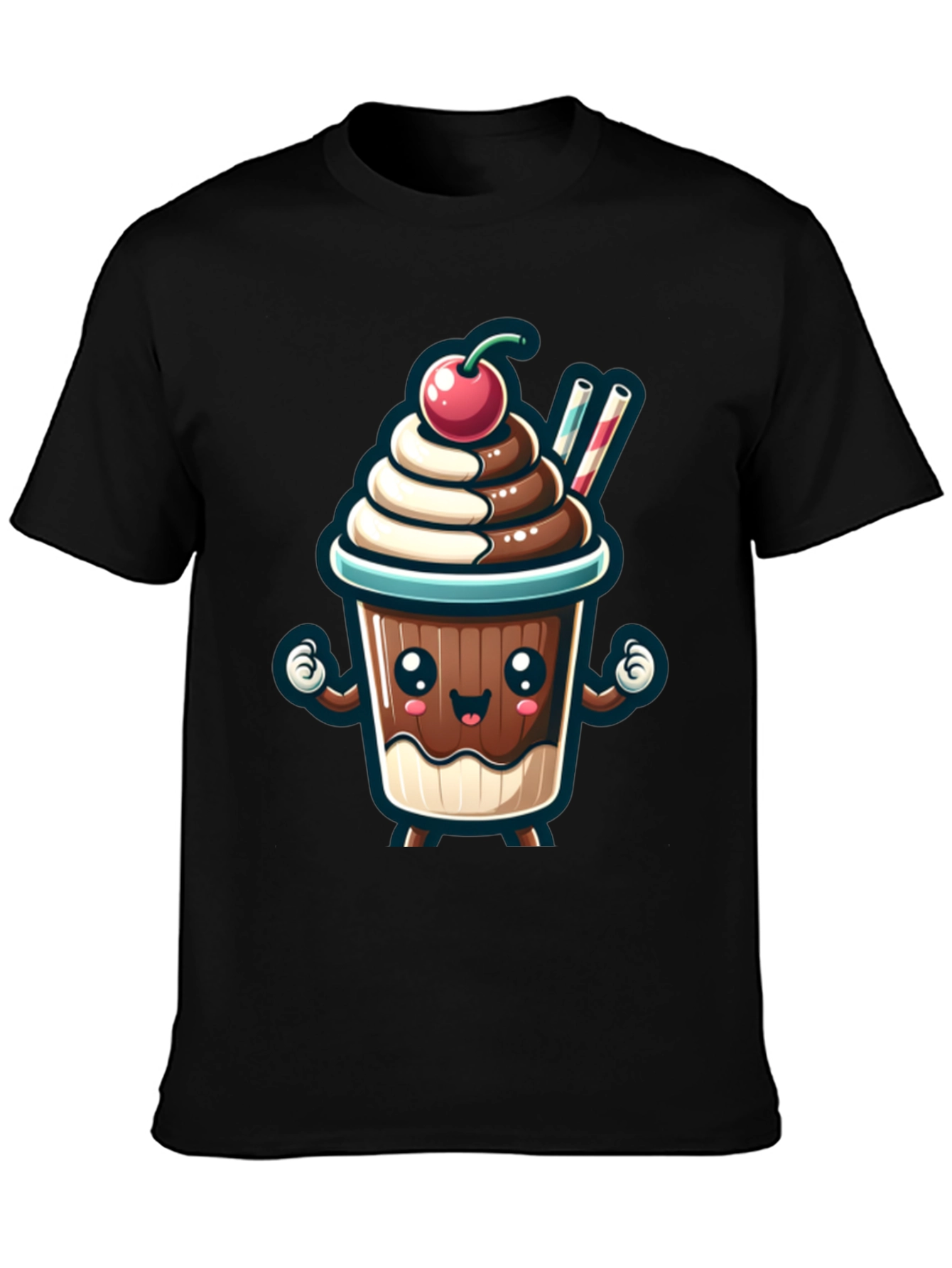 Cute Cartoon Dessert T-Shirt