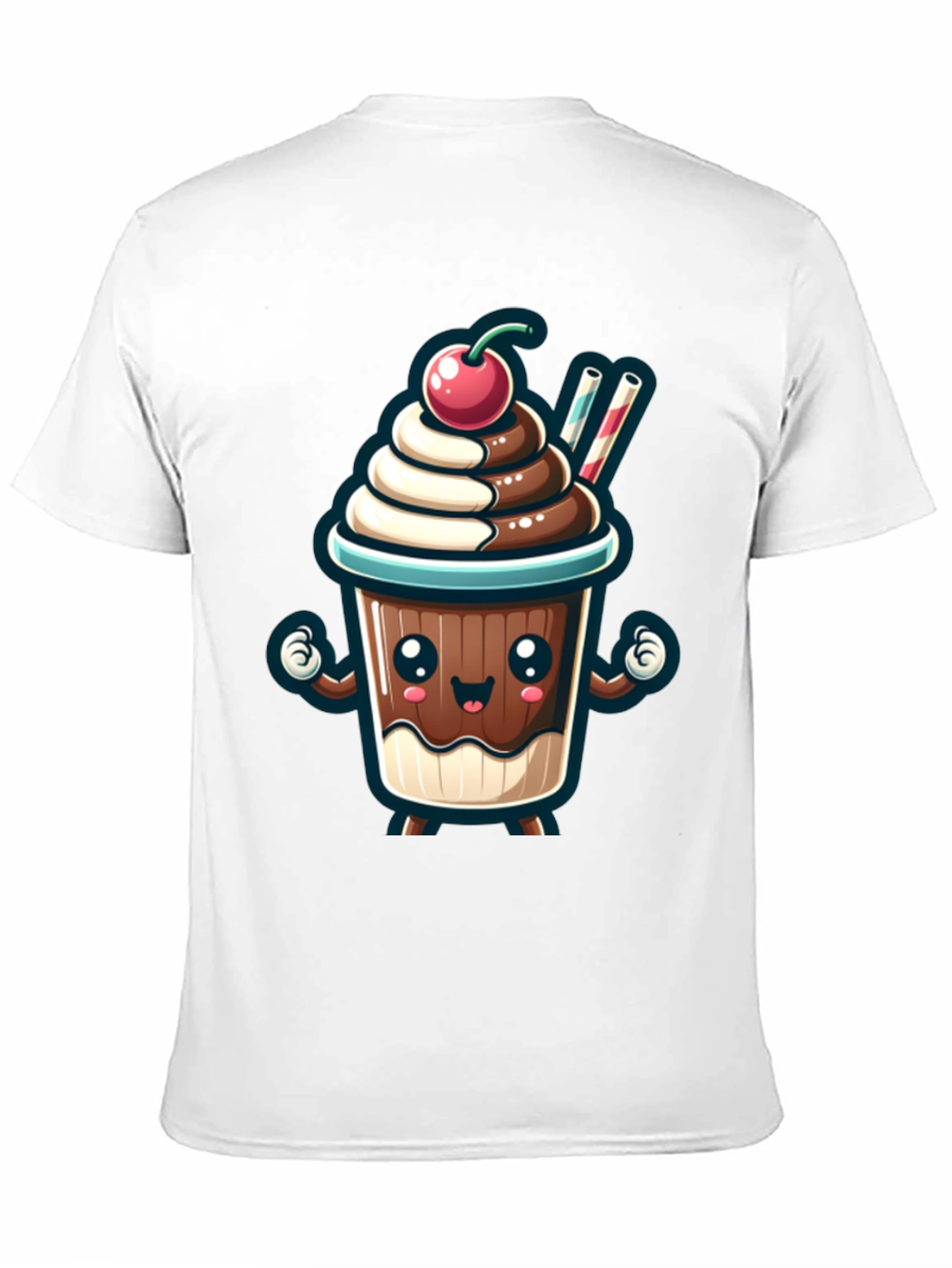 Cute Cartoon Dessert T-Shirt