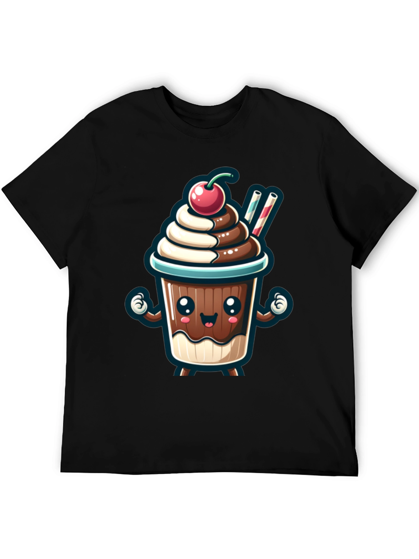 Cute Cartoon Dessert T-Shirt