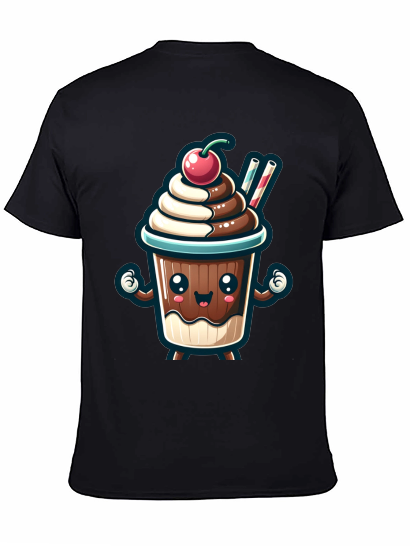 Cute Cartoon Dessert T-Shirt