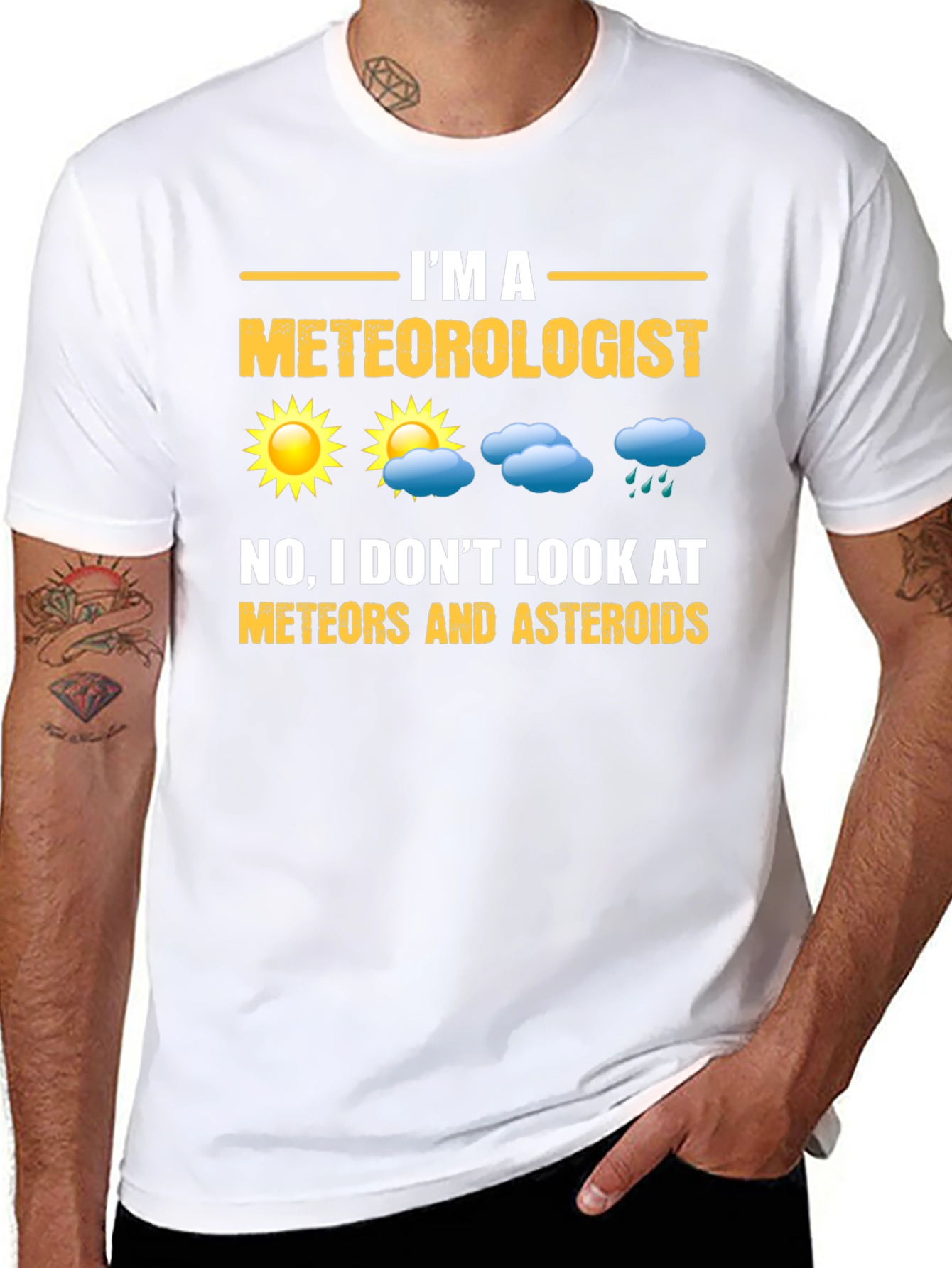 Meteorologist Funny Graphic T-Shirt