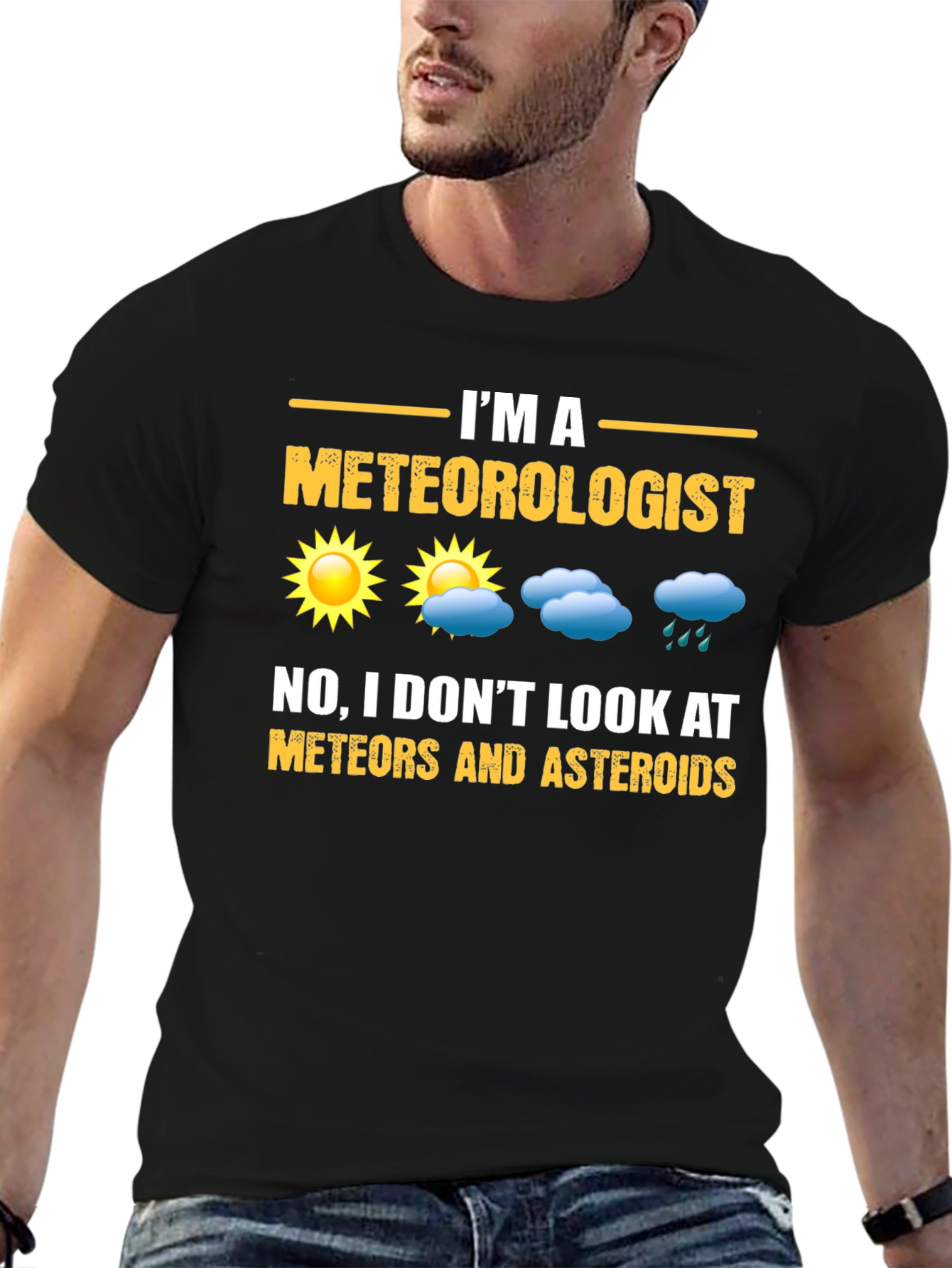 Meteorologist Funny Graphic T-Shirt