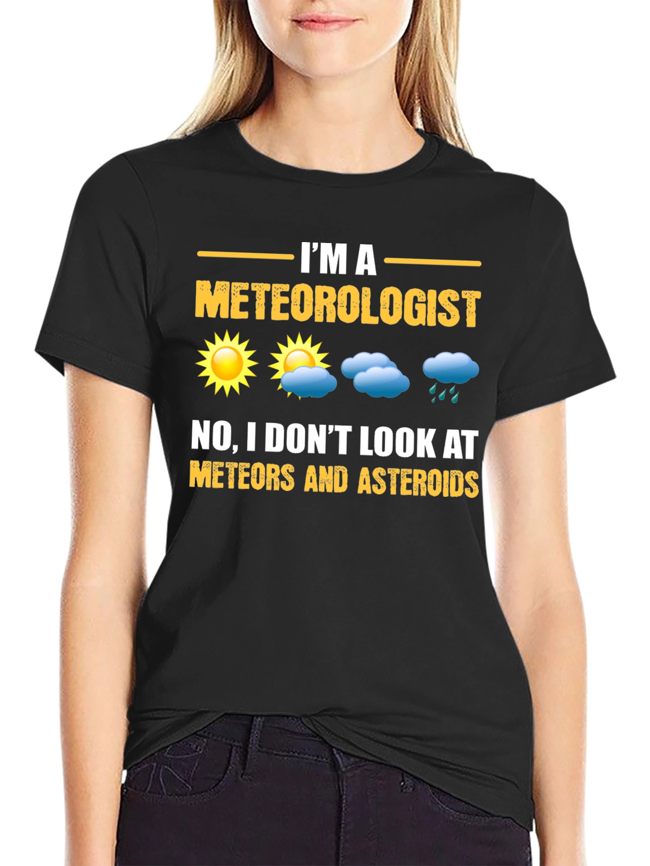 Meteorologist Funny Graphic T-Shirt