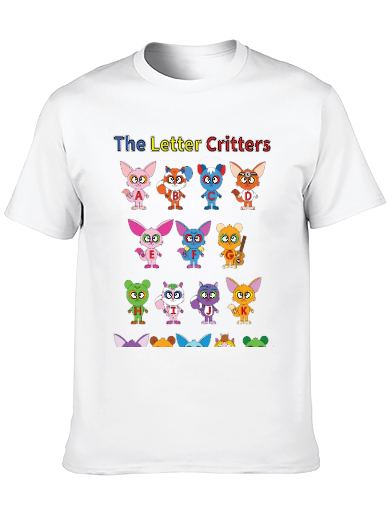 Letter Critters Graphic T-Shirt