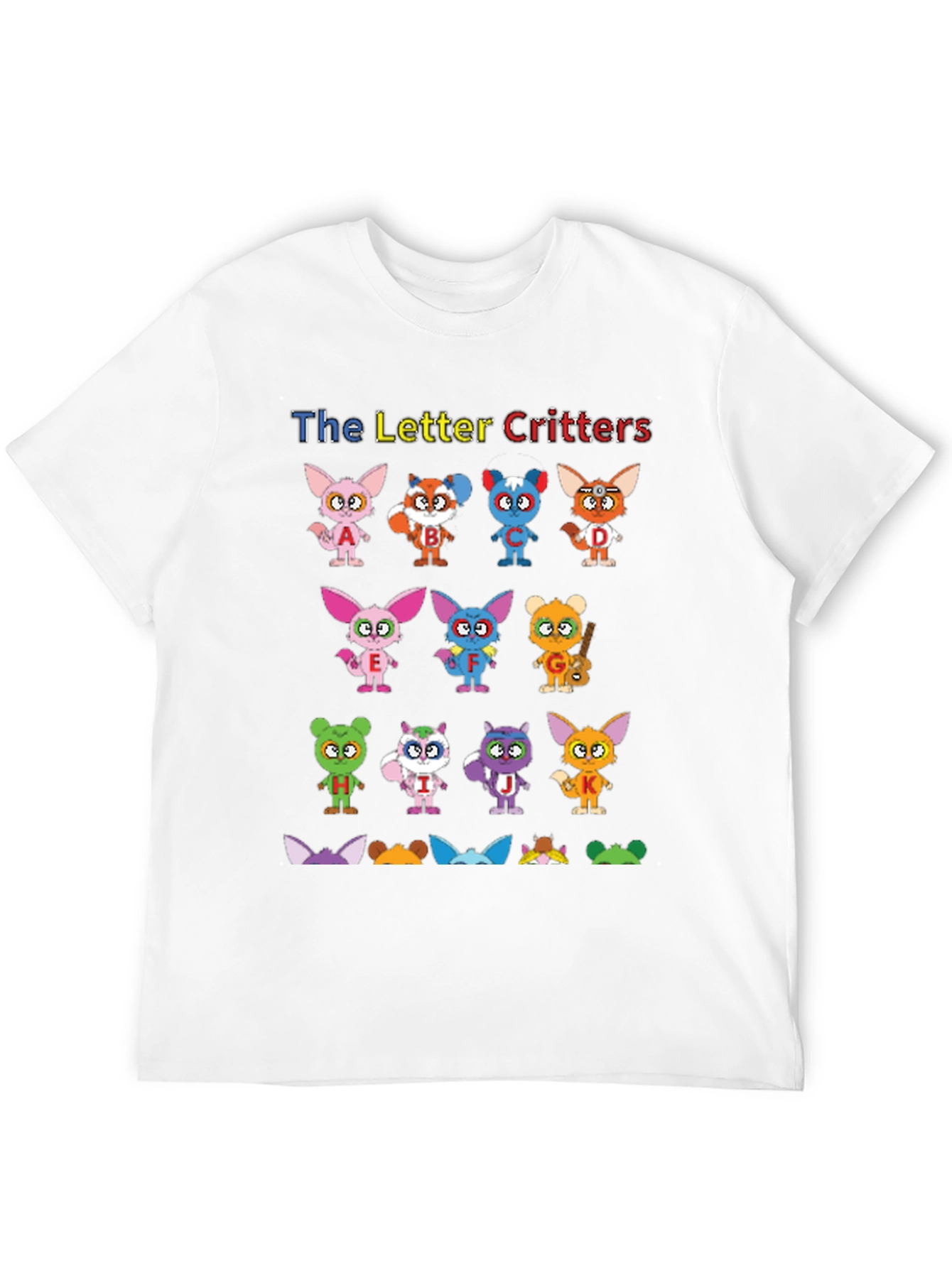 Letter Critters Graphic T-Shirt