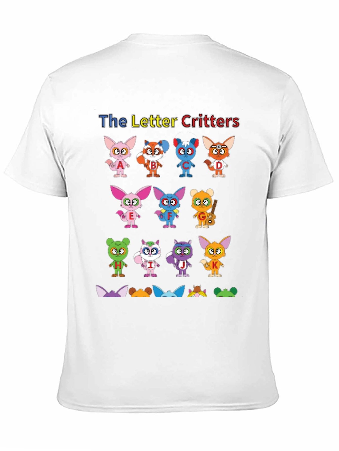Letter Critters Graphic T-Shirt