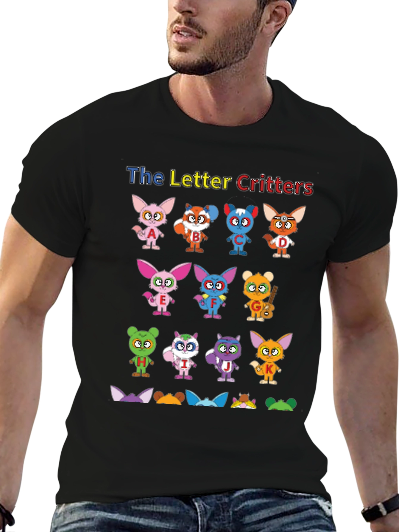 Letter Critters Graphic T-Shirt