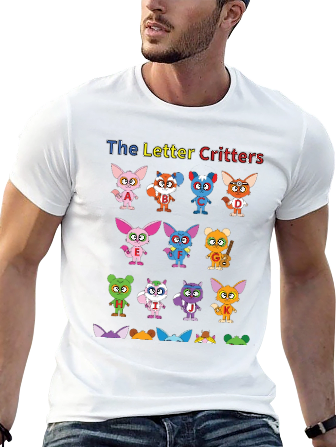 Letter Critters Graphic T-Shirt