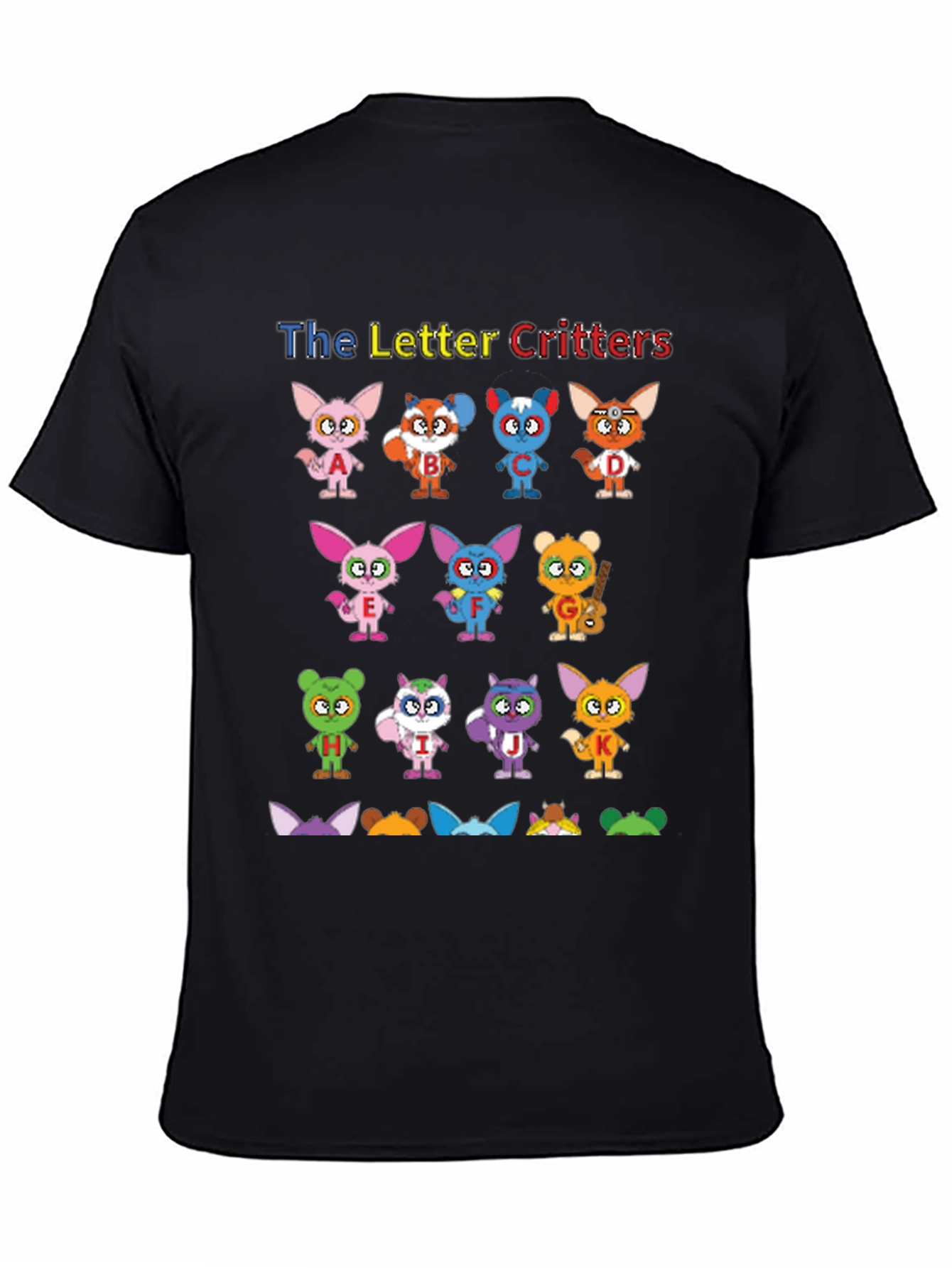 Letter Critters Graphic T-Shirt