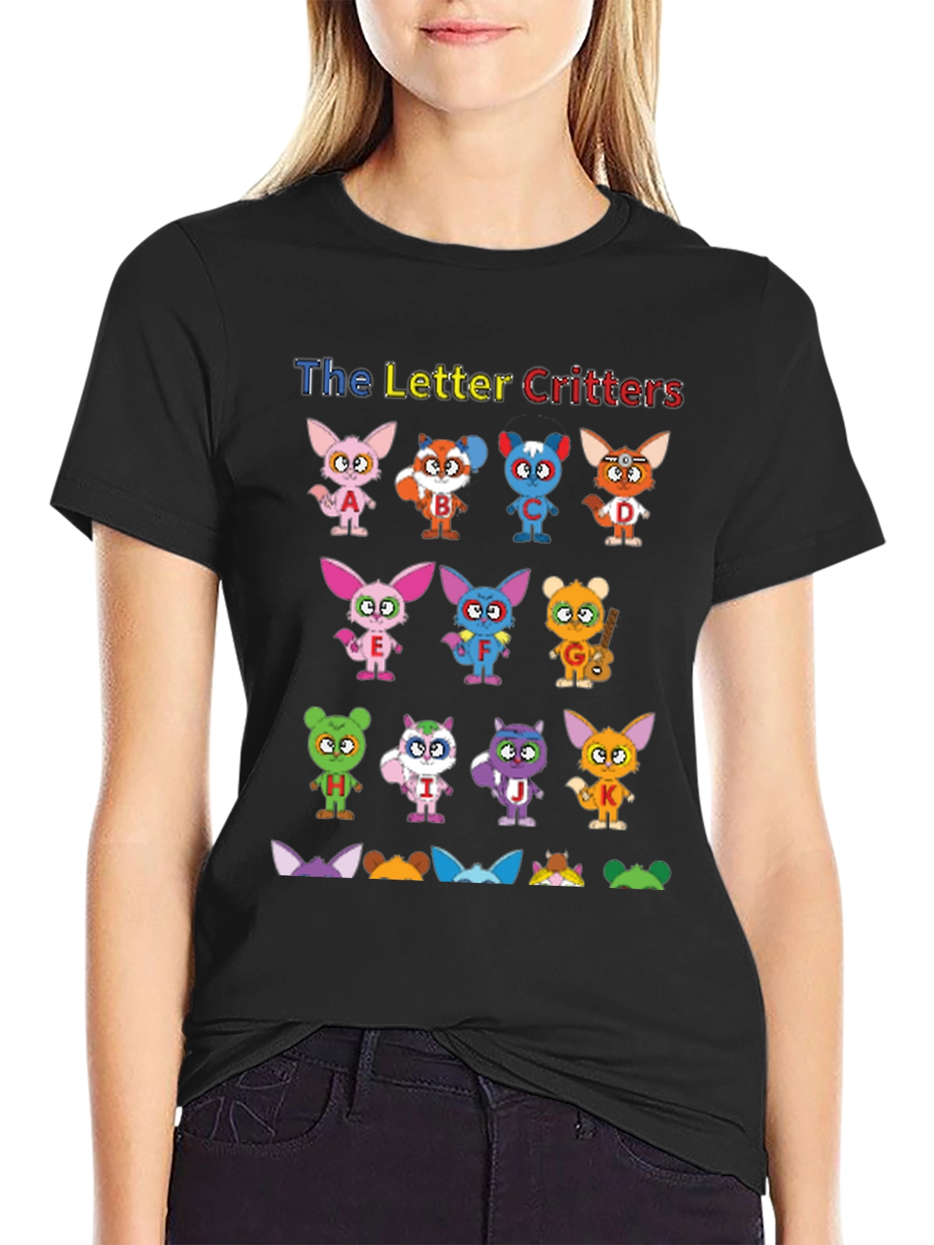 Letter Critters Graphic T-Shirt