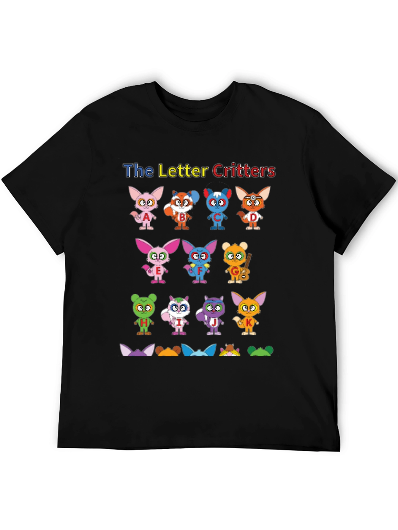 Letter Critters Graphic T-Shirt
