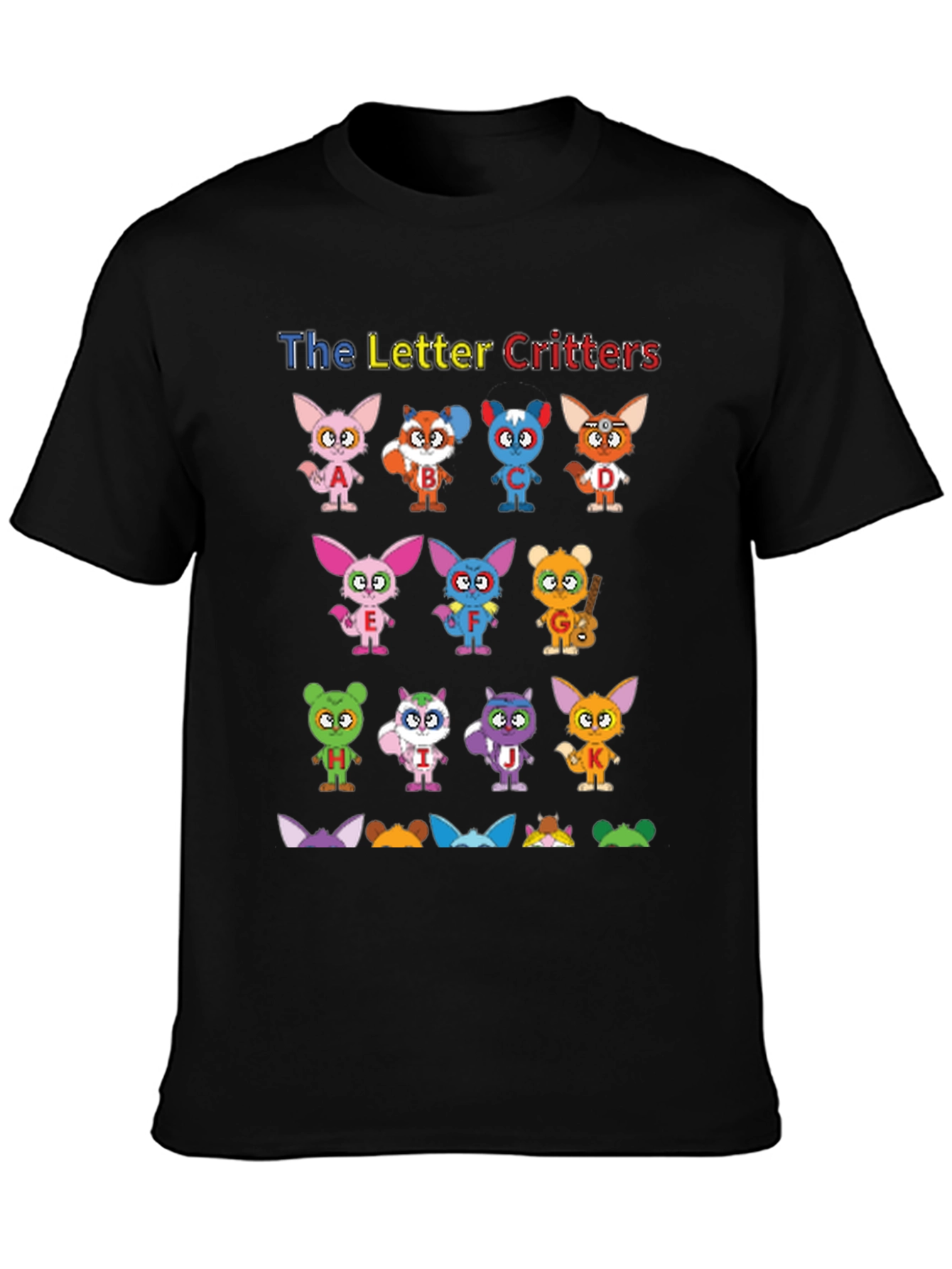 Letter Critters Graphic T-Shirt