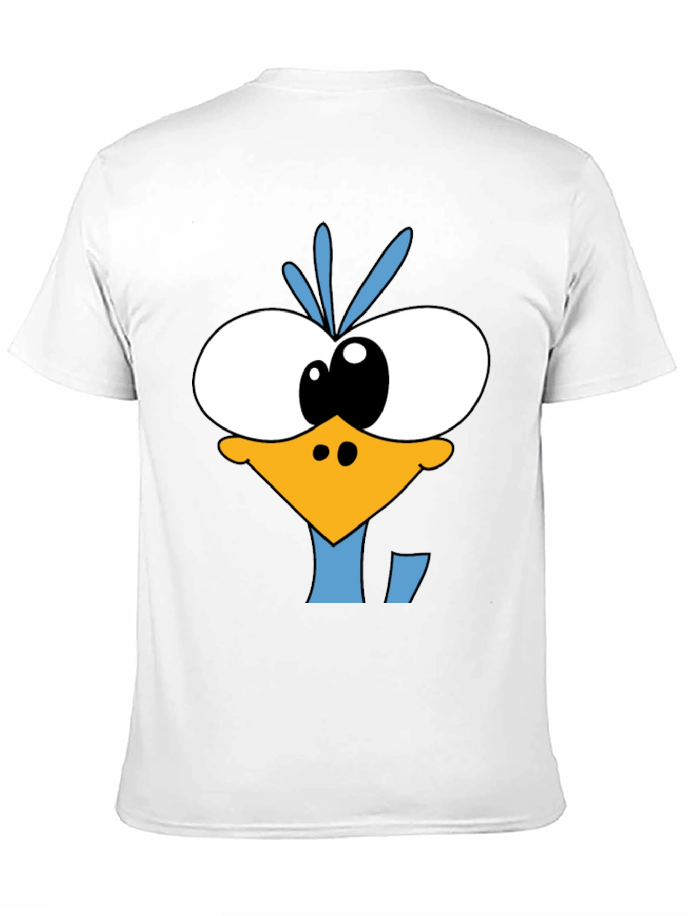 Road Runner Cartoon Graphic Black T-Shirt