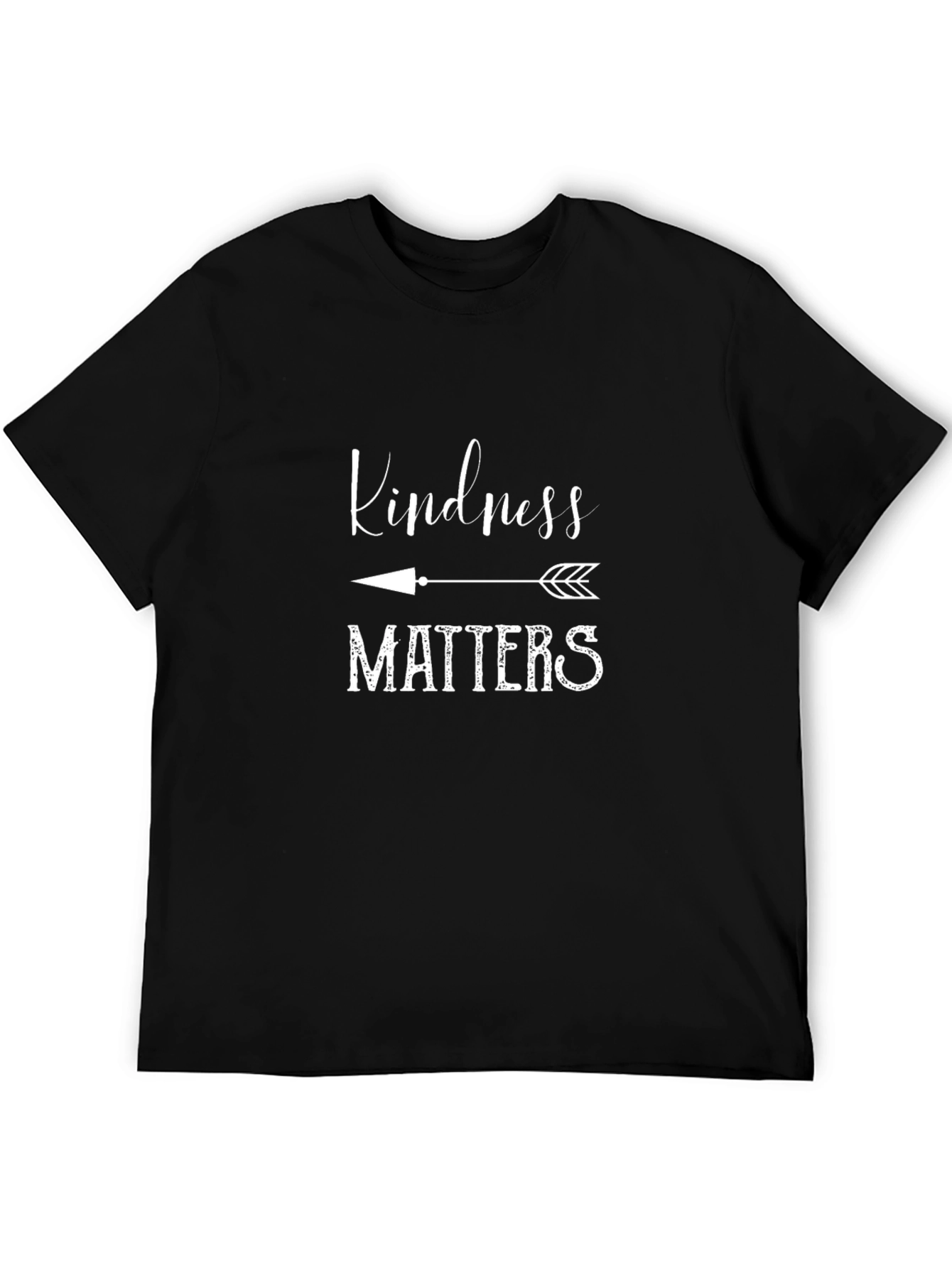 Kindness Matters Graphic T-Shirt - Black