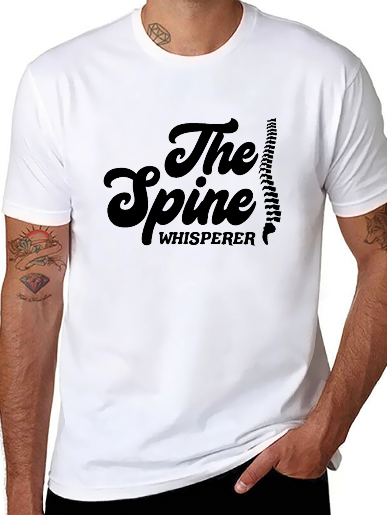 The Spine Whisperer T-Shirt - Chiropractic Humor Tee