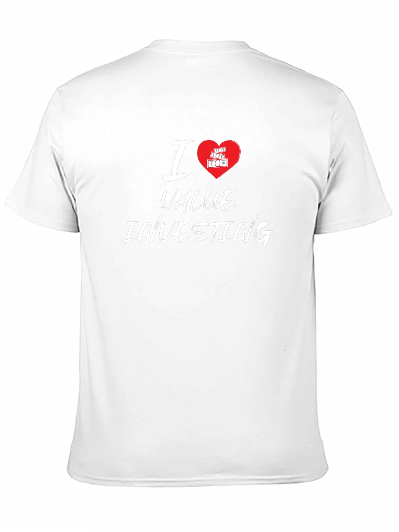 I Love Value Investing Black T-Shirt