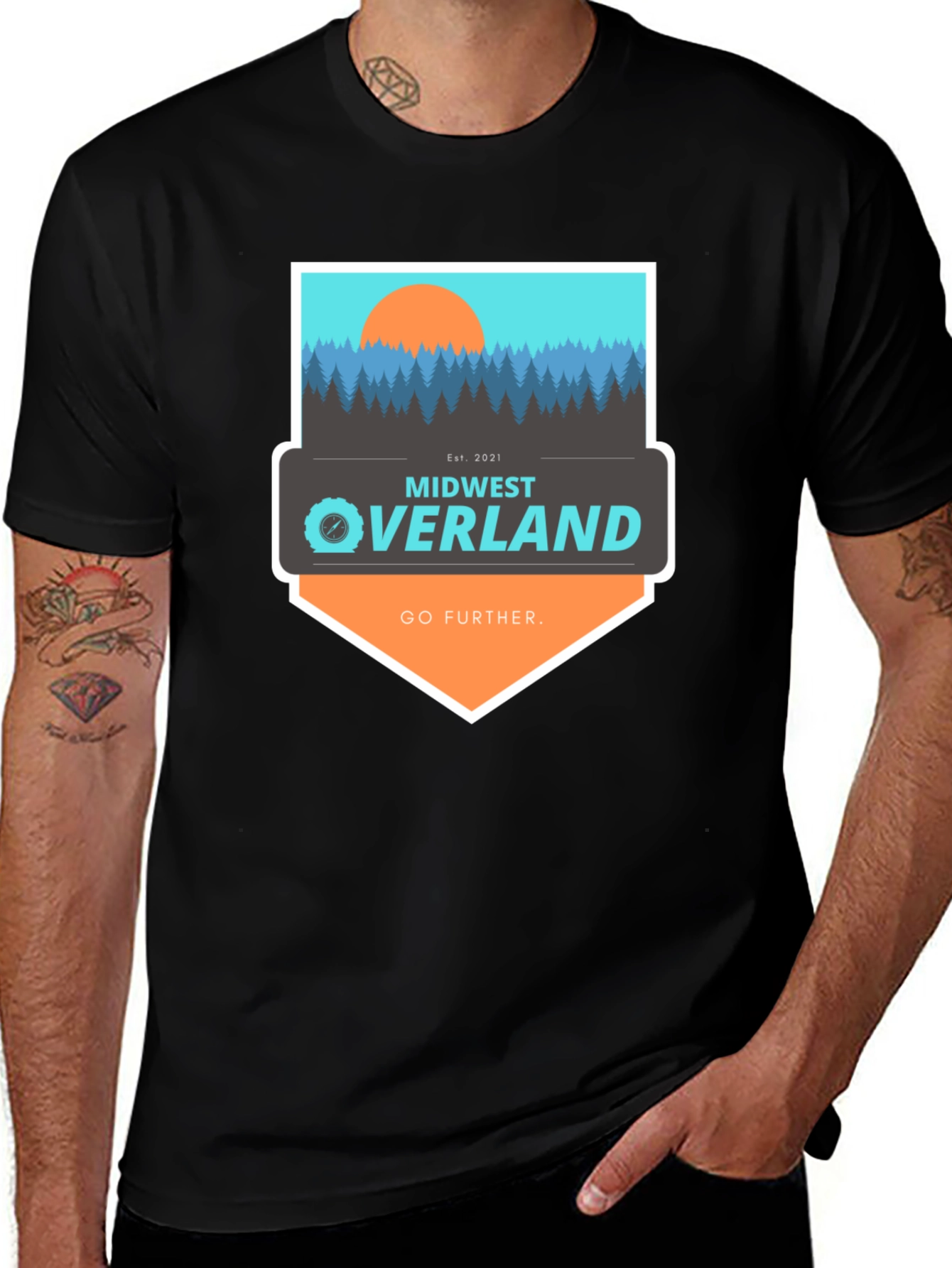 Midwest Overland T-Shirt - Adventure Awaits!