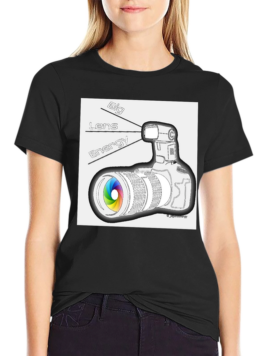 Big Lens Energy Graphic T-Shirt